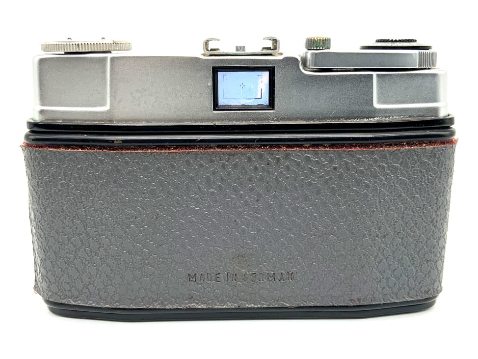 Ilford Sportsman Sucherkamera mit Dignar 45mm 1:3.5 Vario Analogkamera