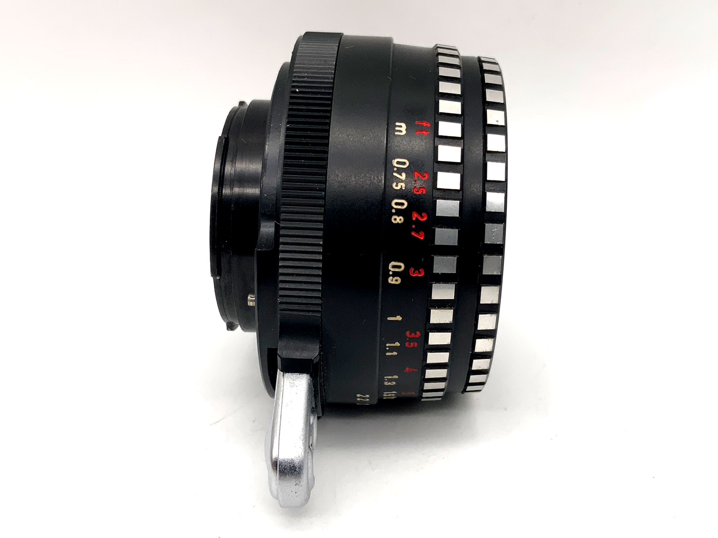 Meyer Optik Görlitz 50mm 1:2.8 lens Q1 Domiplan Zebra prime lens (Exa)