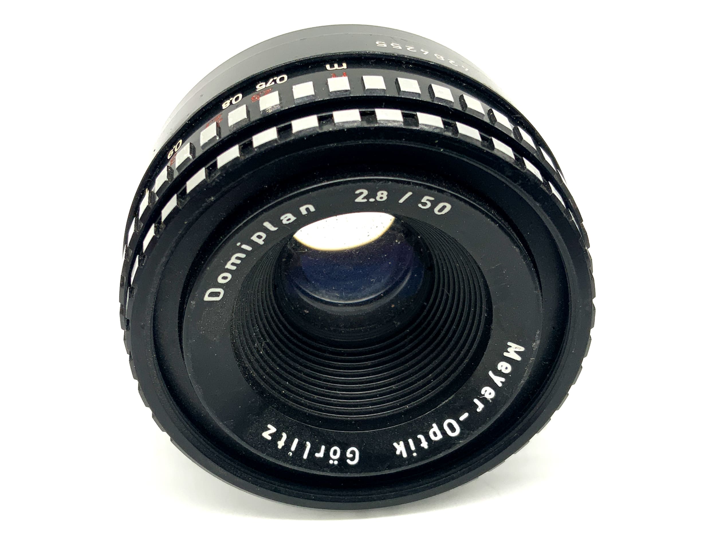 Meyer-Optik Görlitz Domiplan 50mm 1:2,8 Festbrennweite (M42) Text lesen!