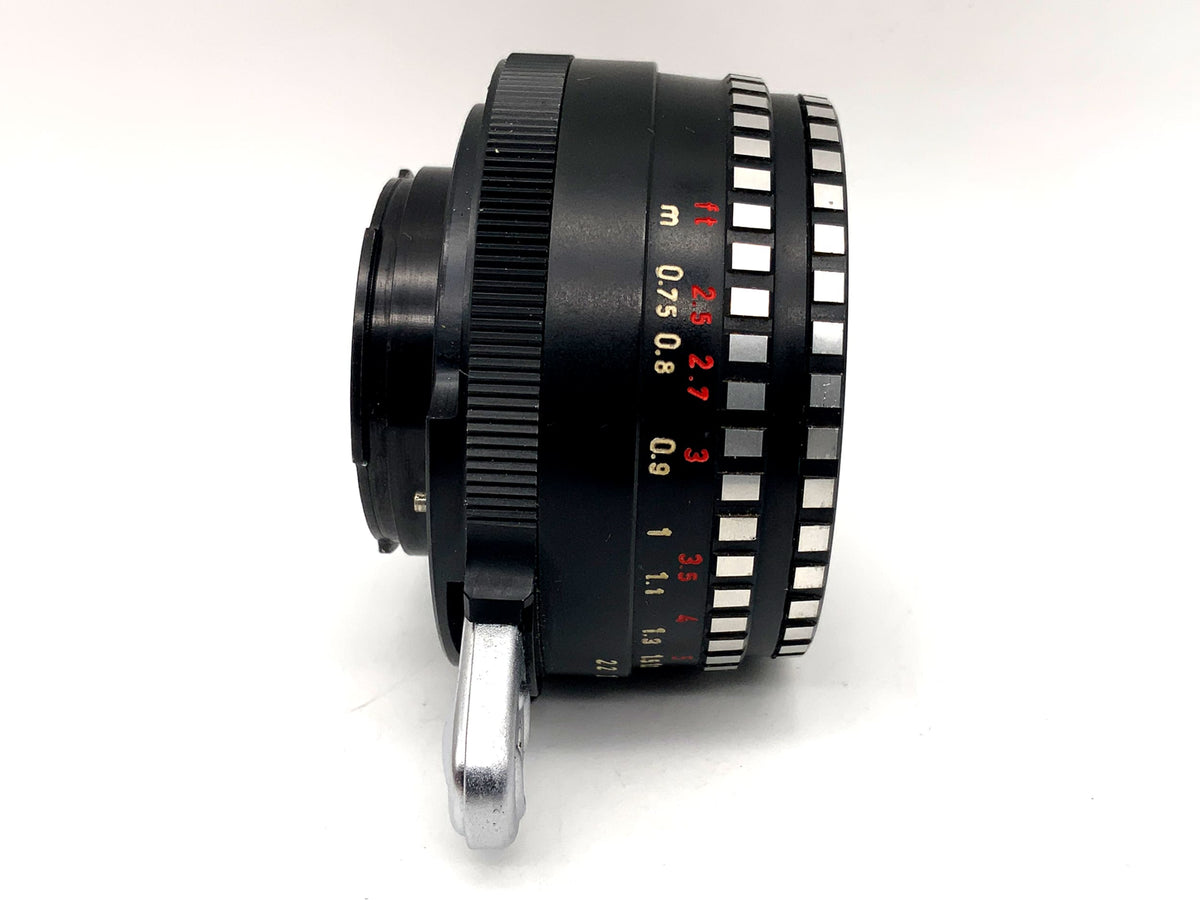Meyer Optik Görlitz 50mm 1:2.8 lens Q1 Domiplan Zebra prime lens (Exa)