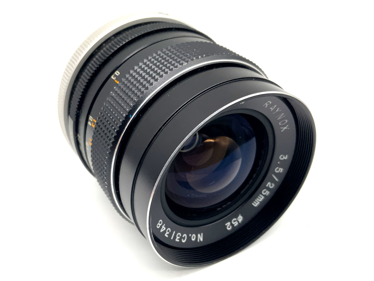 Raynox Auto WW 25mm 1:3.5 Objektiv Festbrennweite (Canon FD)