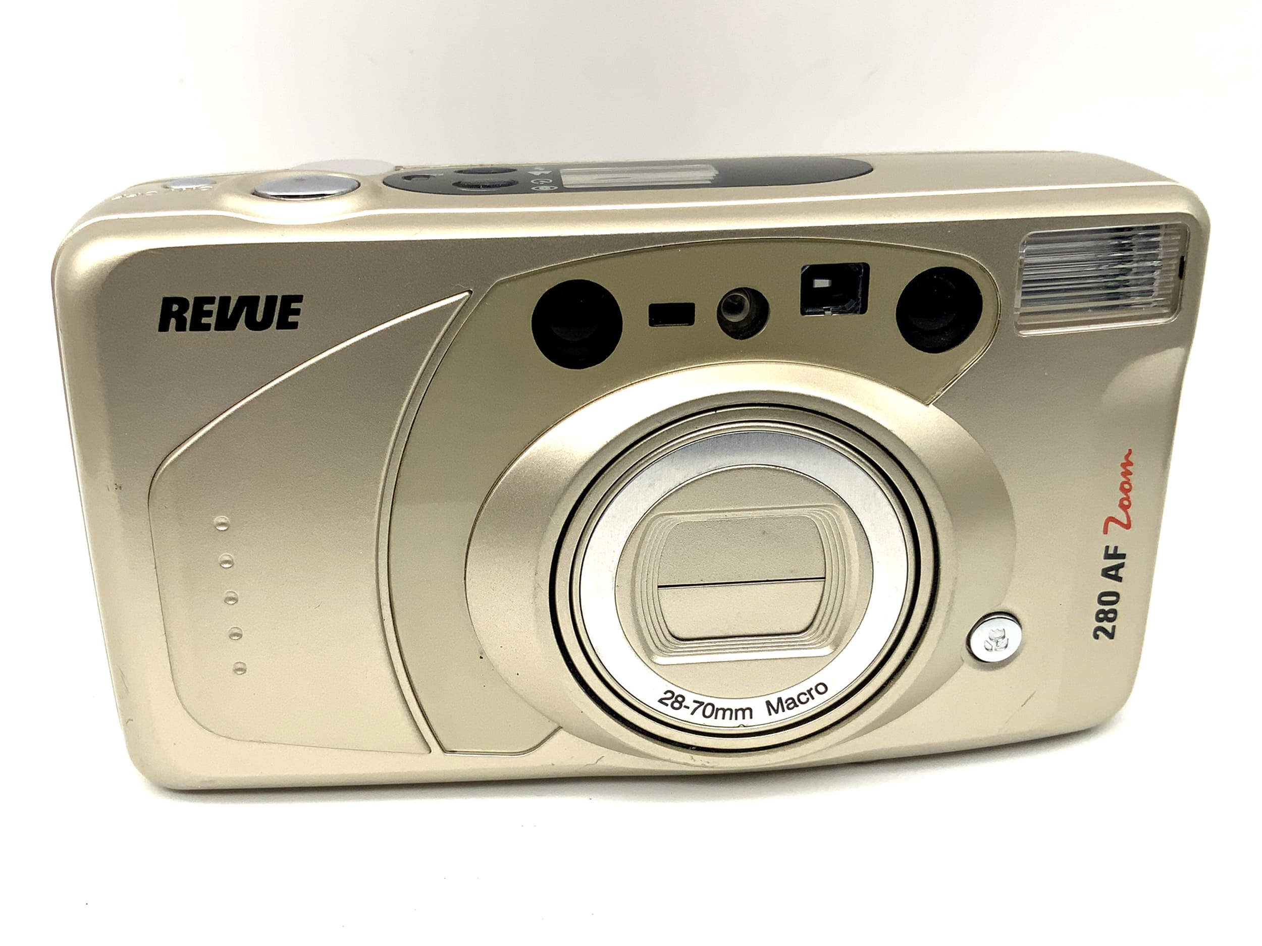Revue 280 AF Zoom Point&amp;Shoot with 28-70mm Macro compact camera analogue camera