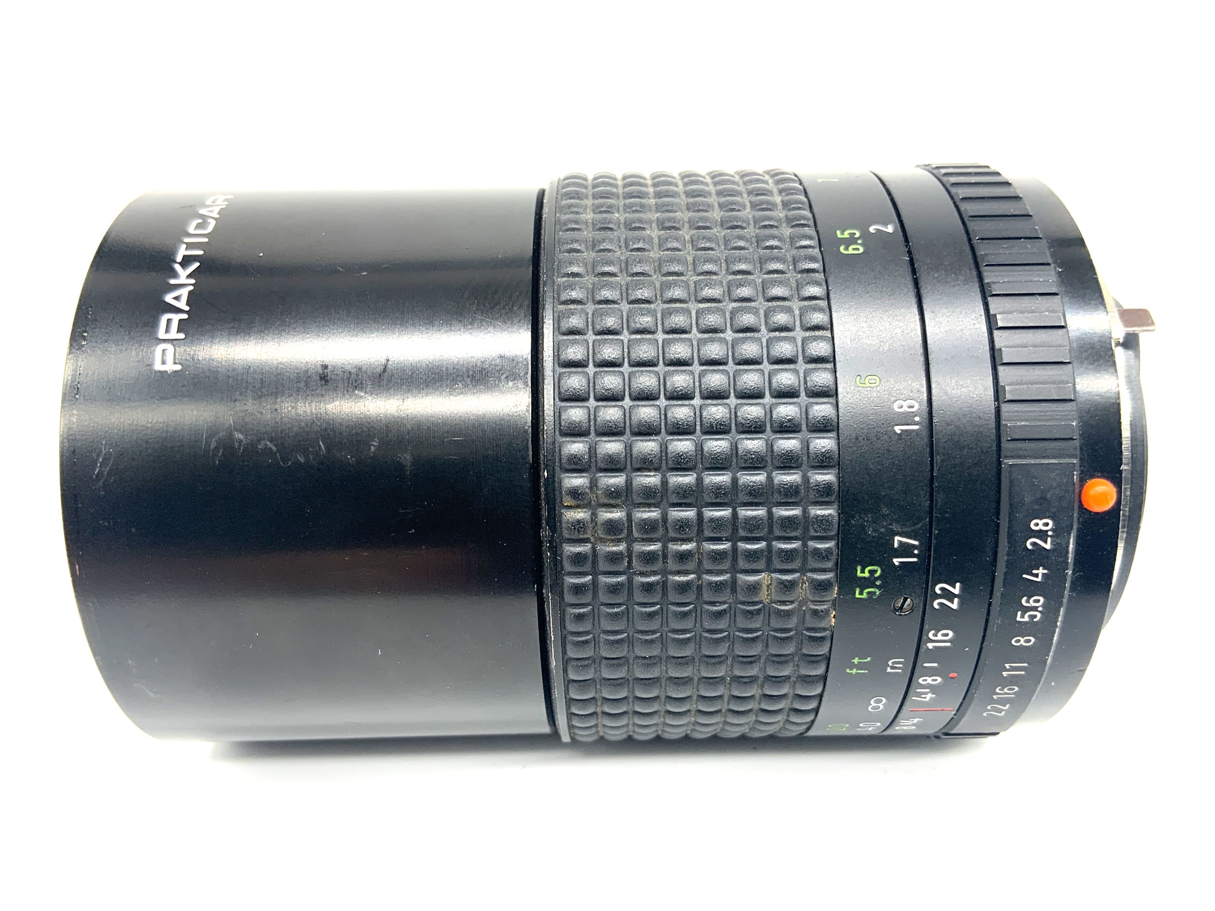 Pentacon Prakticar MC 135mm 1:2.8 Objektiv Festbrennweite (Praktica B) Pilz!