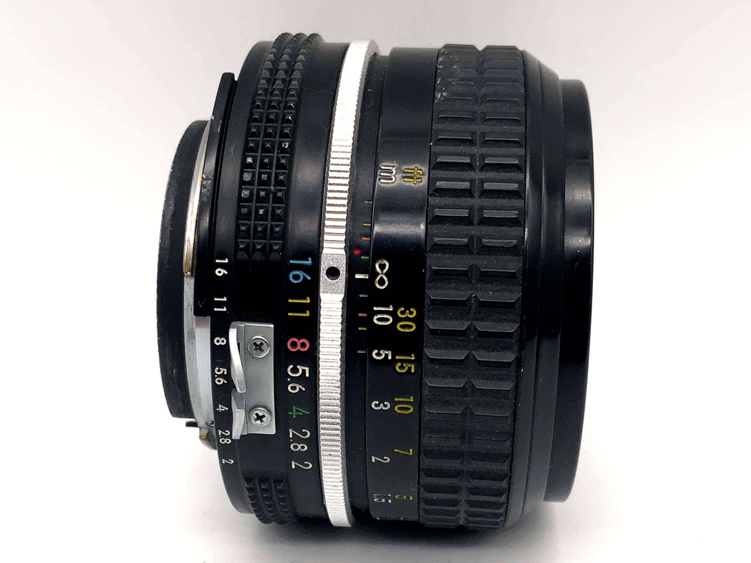 Nikon 50mm 1:2 lens Ai Nikkor prime lens (Nikon F)