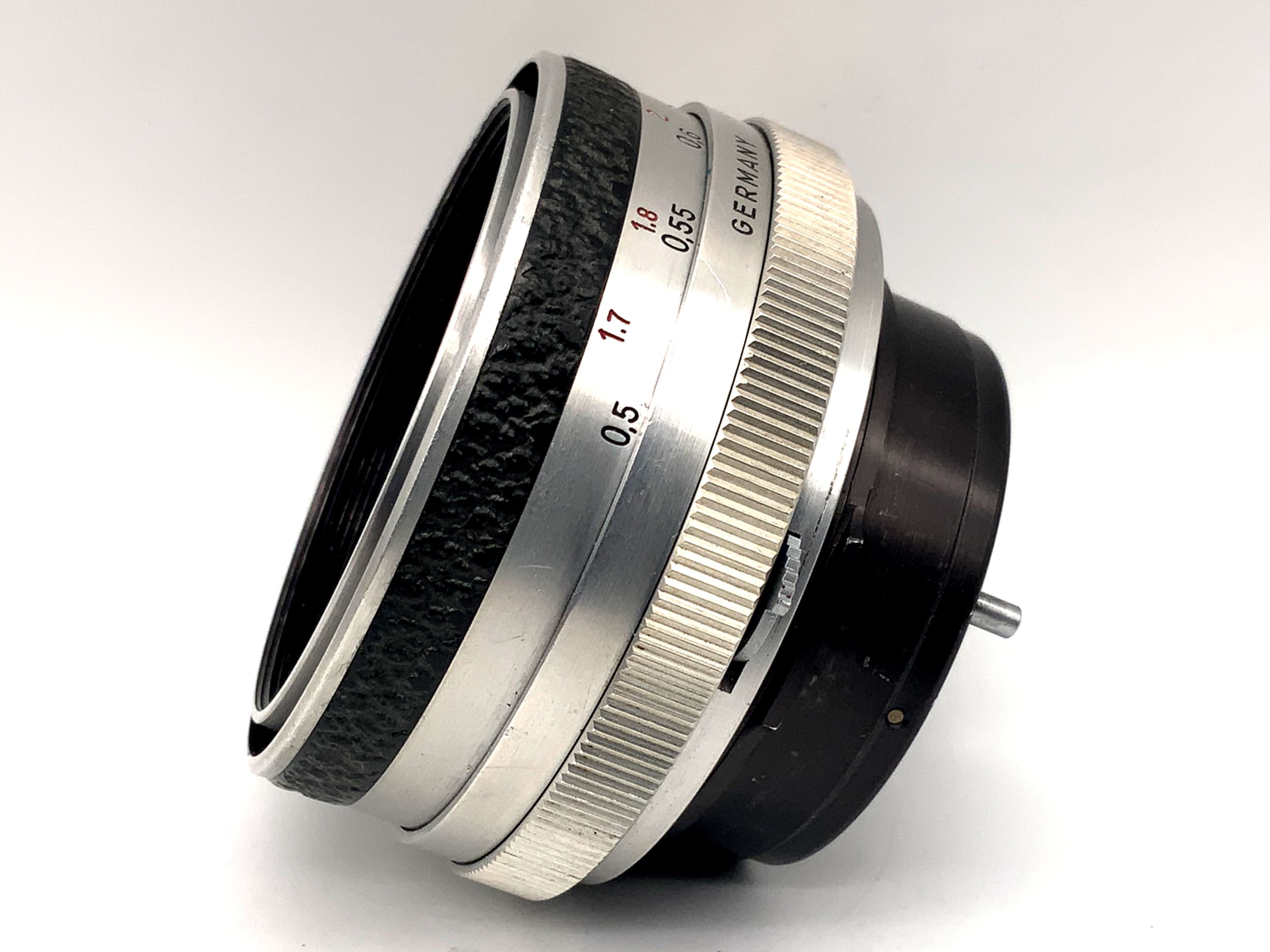 Carl Zeiss Jena 50mm 1:2.8 lens Q1 Tessar fixed focal length (Praktina)