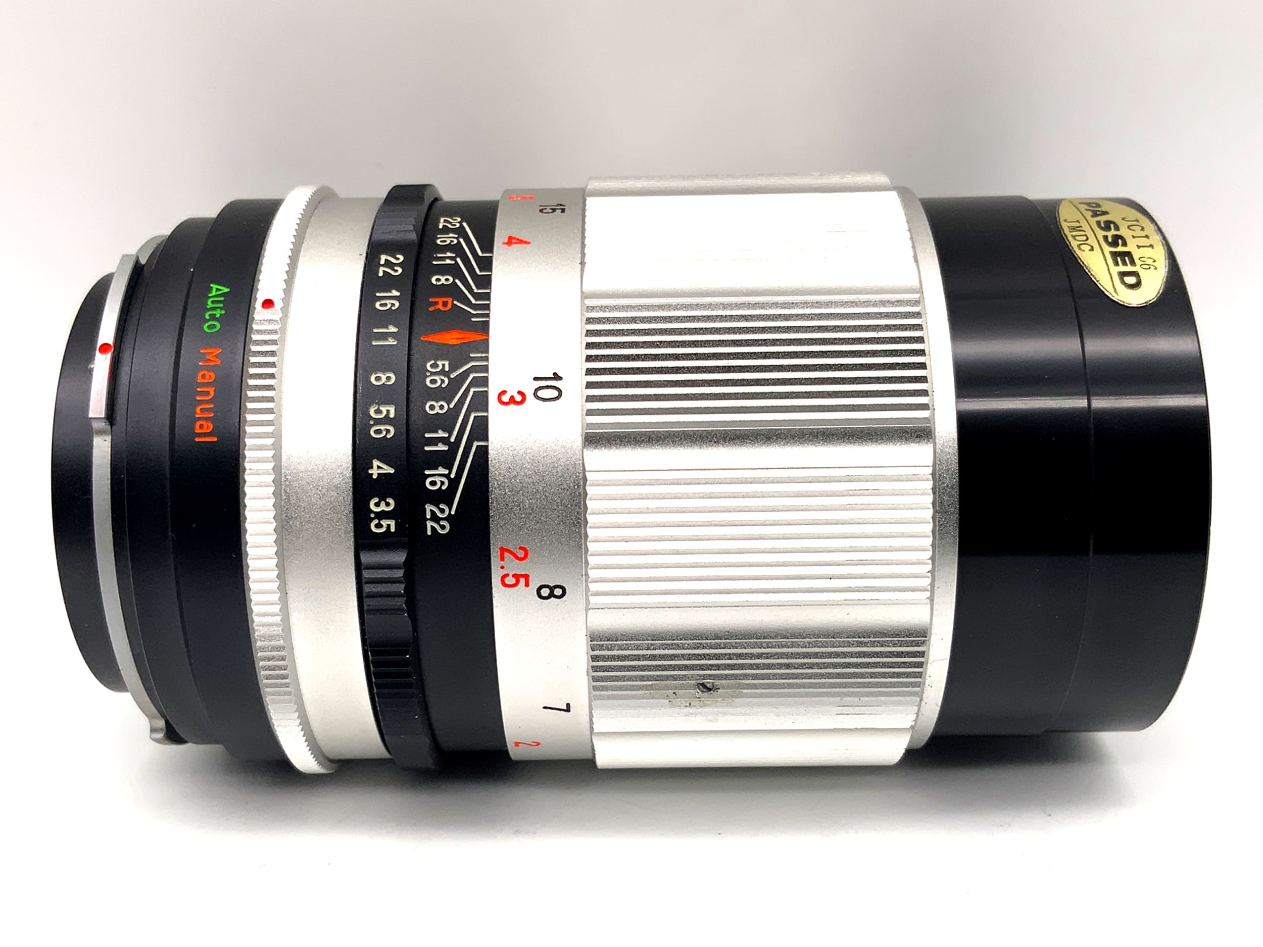 Petri 135mm 1:3.5 lens red CC prime lens (Petri bayonet)