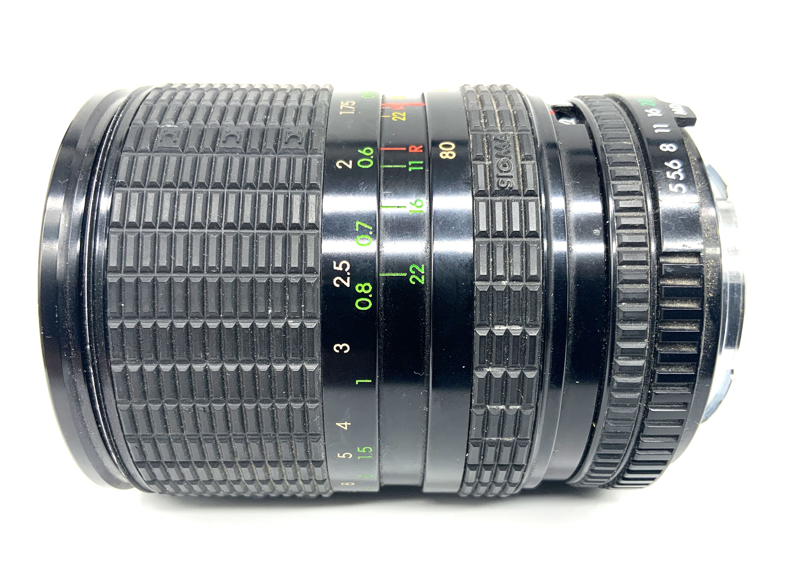 Sigma Zoom-0 MC 28-80mm 1:3.5-4.5 Objektiv Zoomobjektiv (Minolta MD) Nebel!