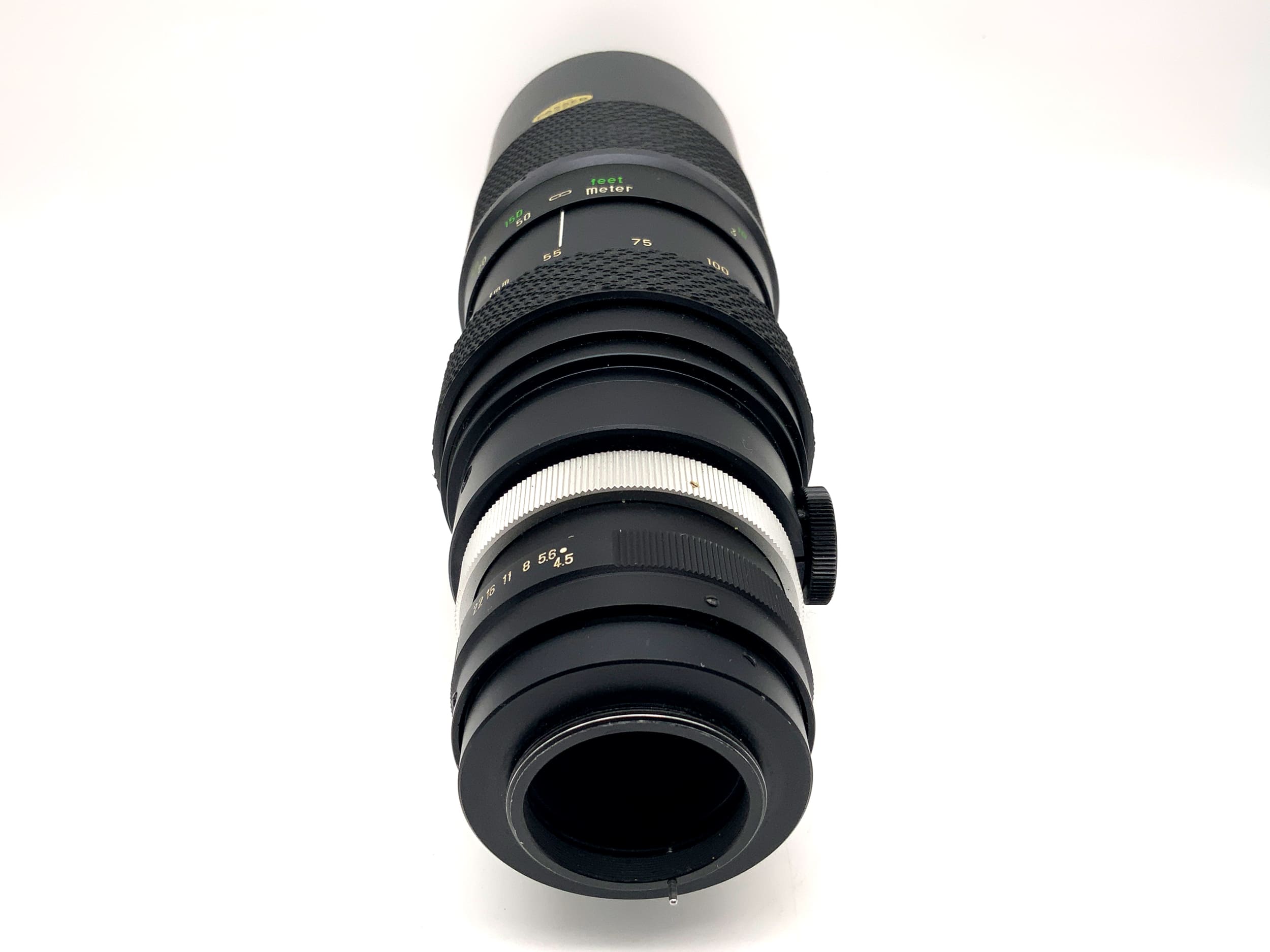 Petri 55-300mm 1:4.5 lens red CC Auto Zoom Zoom lens (M42)