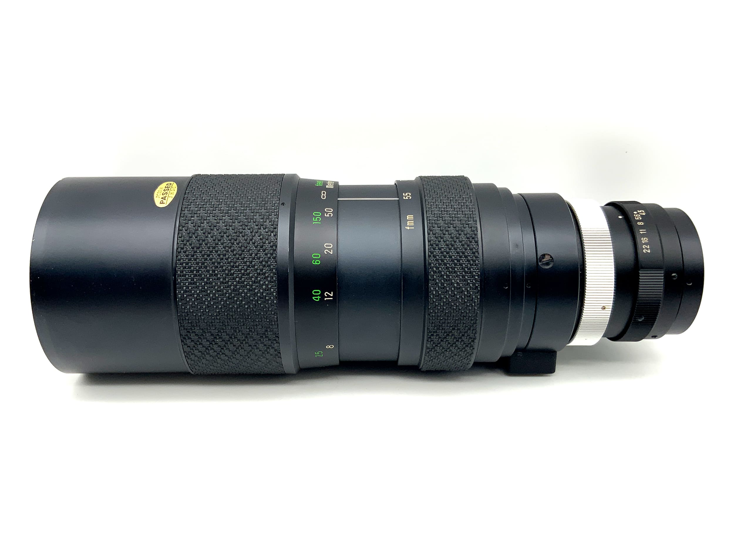 Petri 55-300mm 1:4.5 lens red CC Auto Zoom Zoom lens (M42)