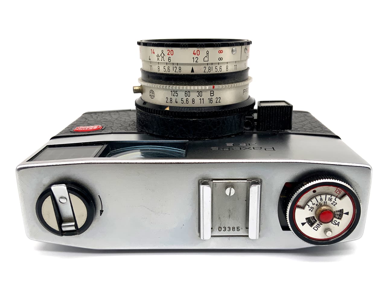Braun Nürnberg Paxette 35 B Sucherkamera mit Cassar 45mm 1:2.8 Analogkamera