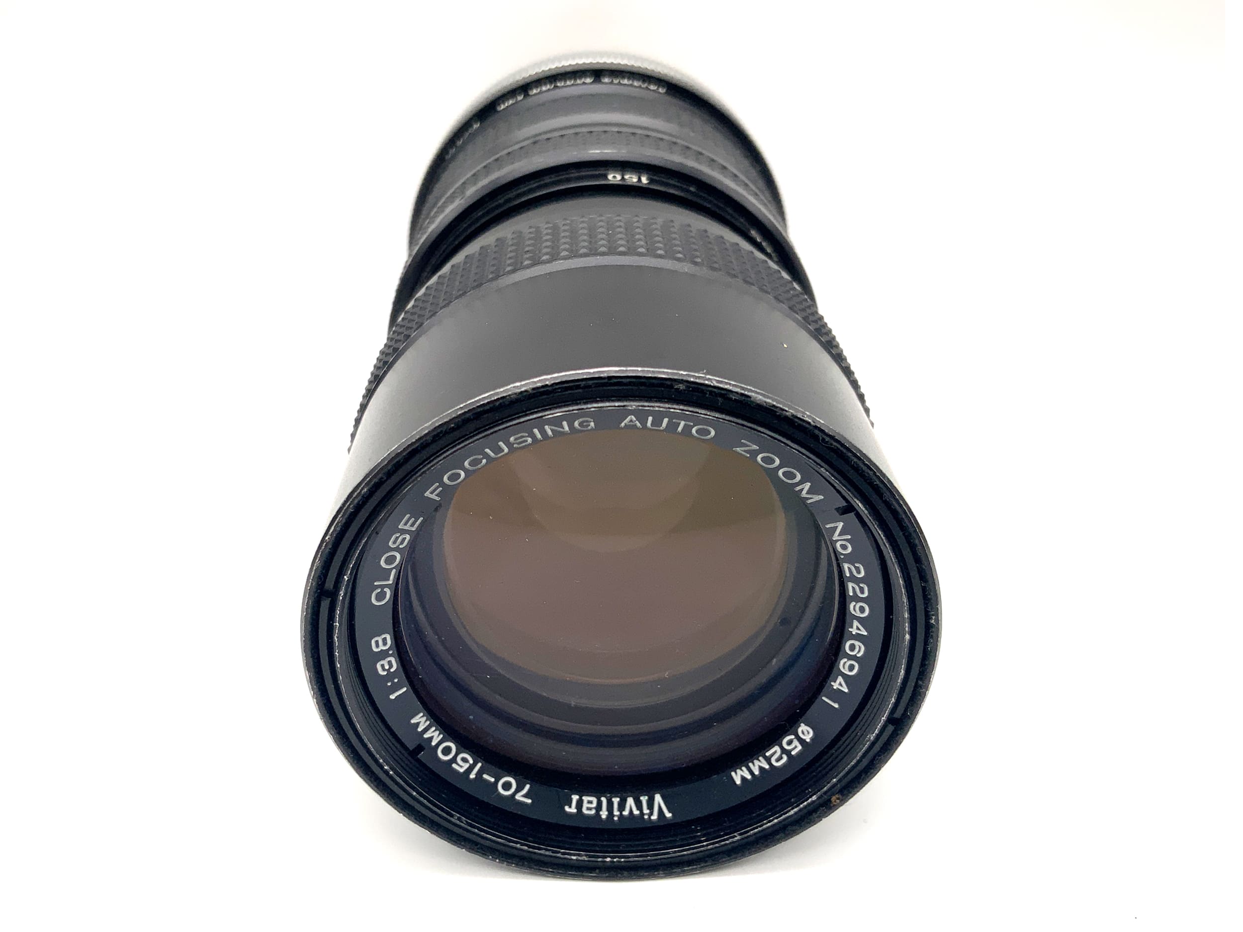 Vivitar 70-150mm 1:3.8 Lens Close Focusing Auto Zoom Zoom Lens (Canon FD)