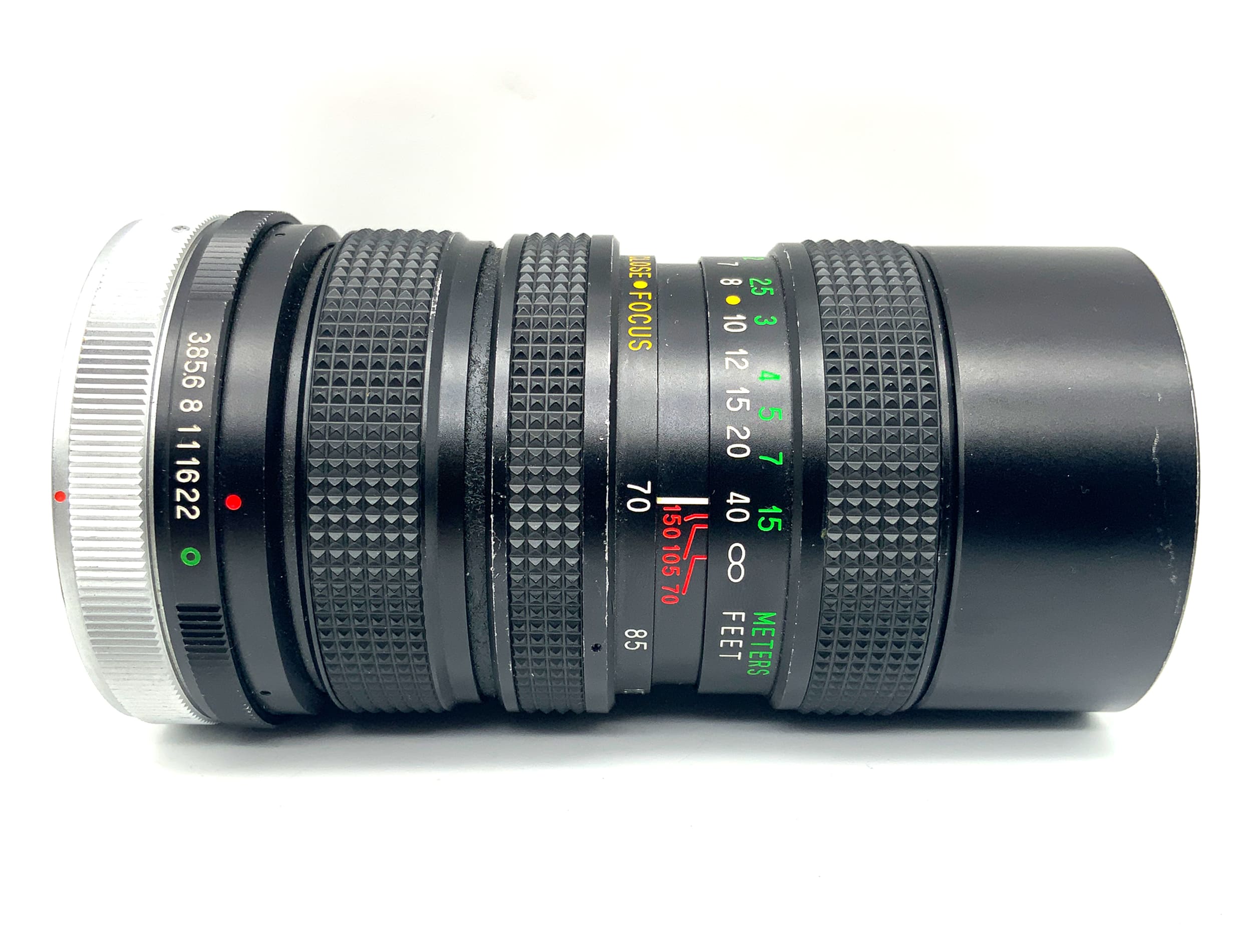 Vivitar 70-150mm 1:3.8 Lens Close Focusing Auto Zoom Zoom Lens (Canon FD)