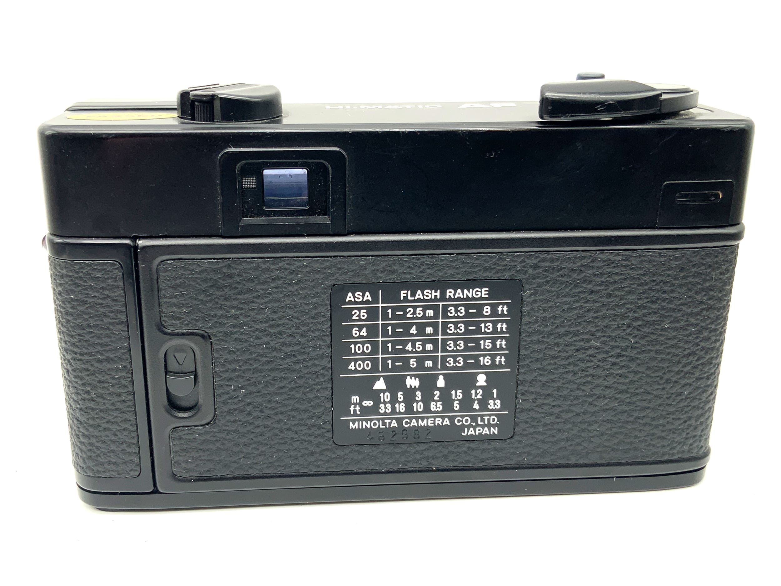 Minolta Hi-Matic AF Point&amp;Shoot with Rokkor 1:2.8/38mm analog camera