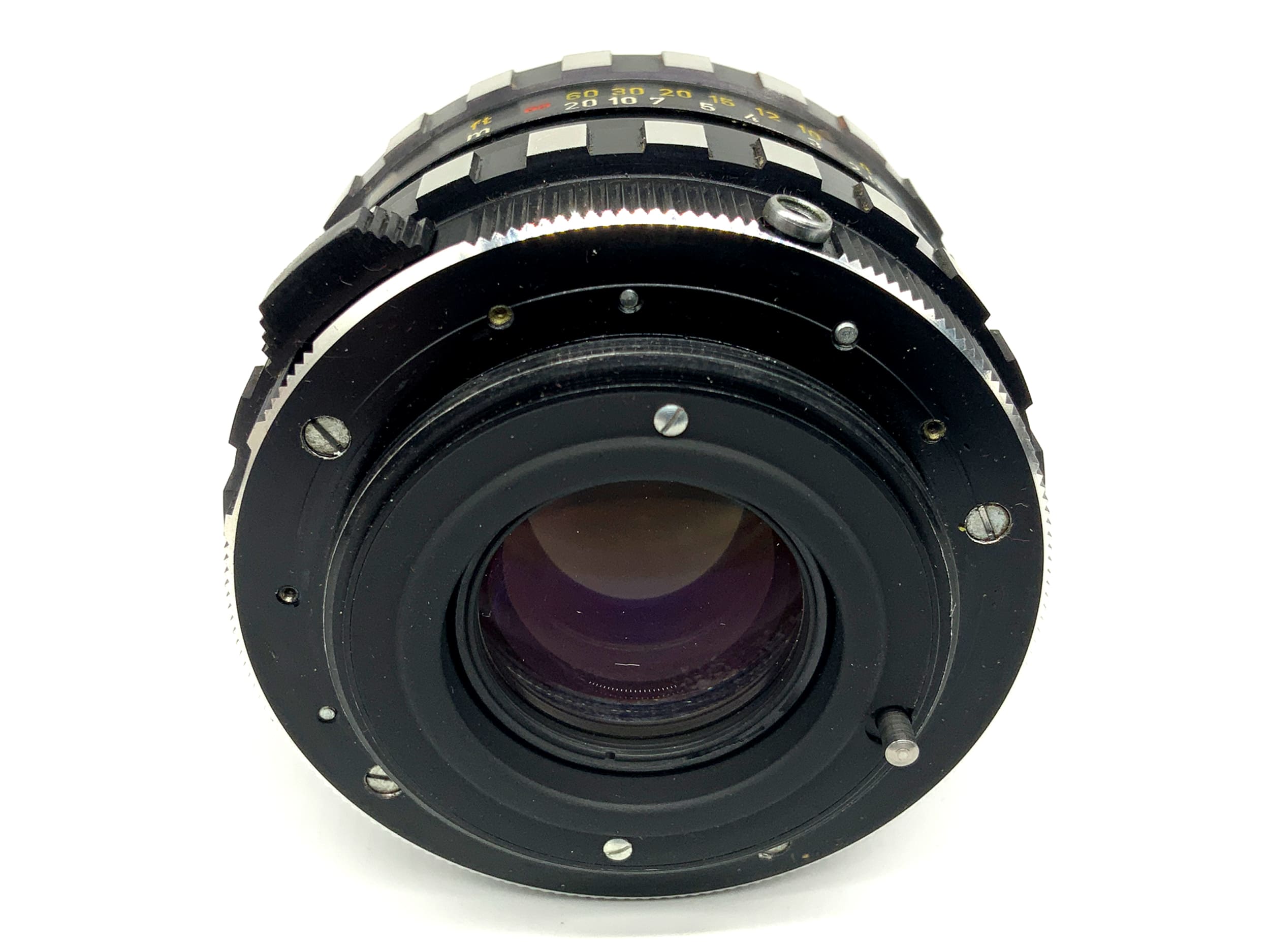 A. Schacht Ulm Edixa-S-Travelon-A 50mm 1:1.8 Festbrennweite (M42) Text lesen!