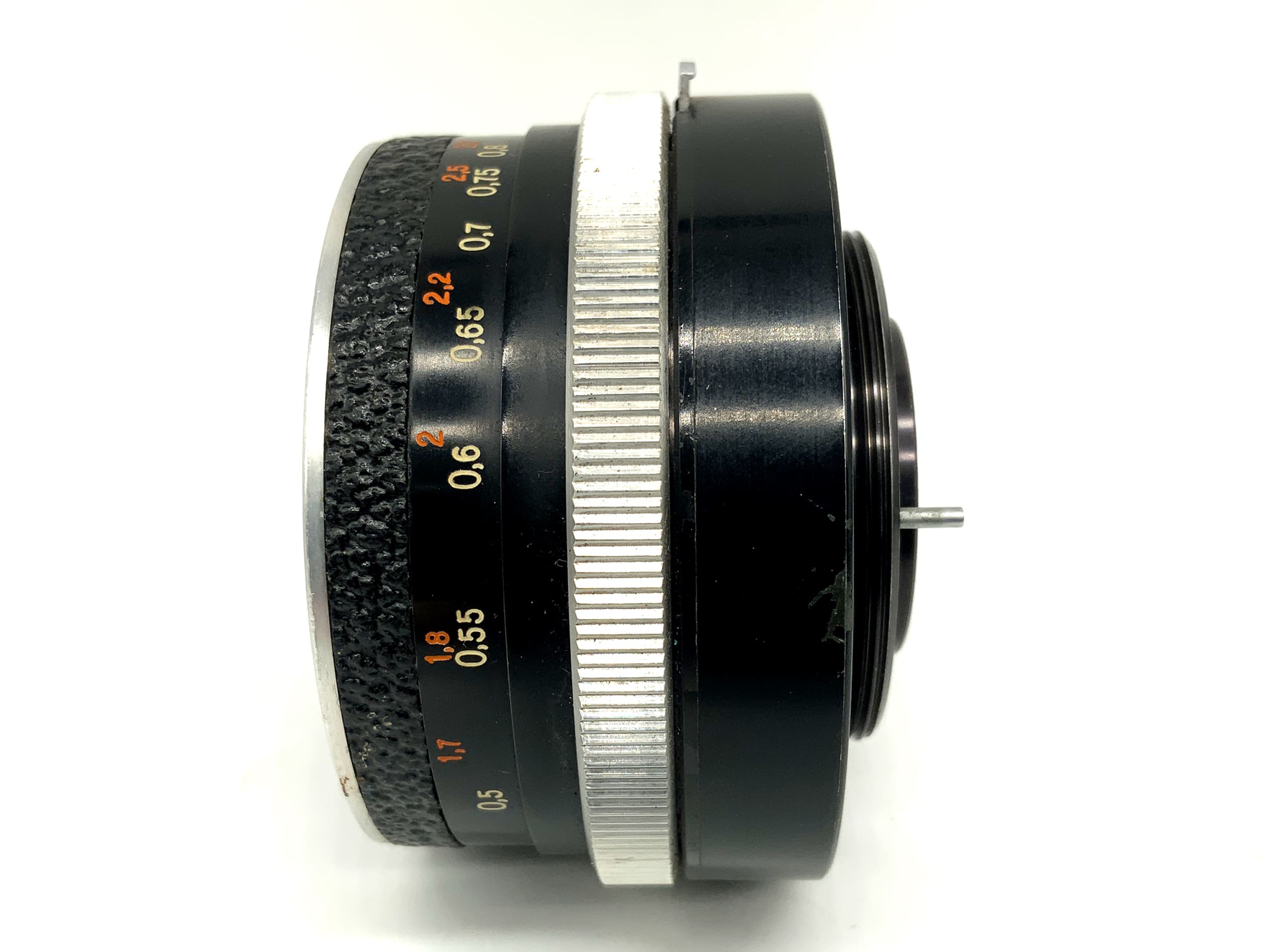 Carl Zeiss Jena Q1 Tessar 50mm 1:2.8 Objektiv Festbrennweite (M42) Nebel!