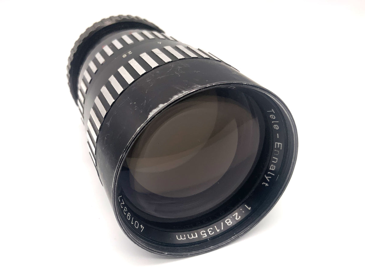 Enna München Tele-Enalyt 135mm 1:2.8 Objektiv Zebra 10 Blades (M42)
