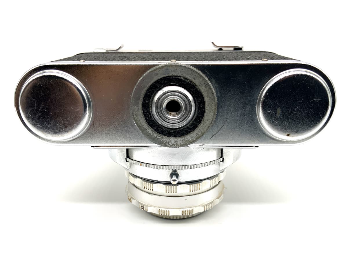 Braun Nürnberg Paxette Messsucherkamera mit Cassarit 50mm 1:2.8 Analogkamera