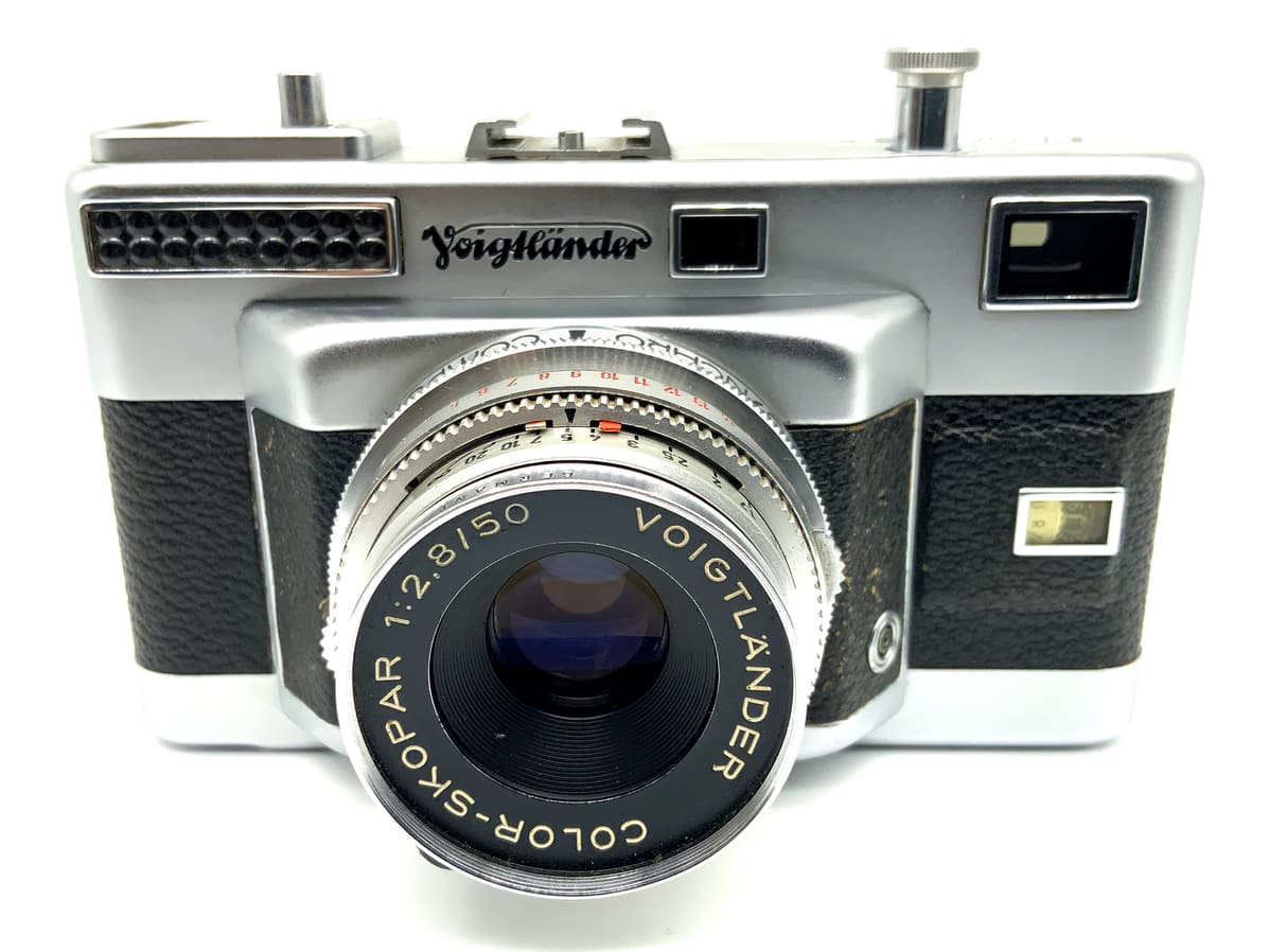 Voigtländer Vitessa T Messsucherkamera mit Color Skopar 1:2.8/50 Analogkamera