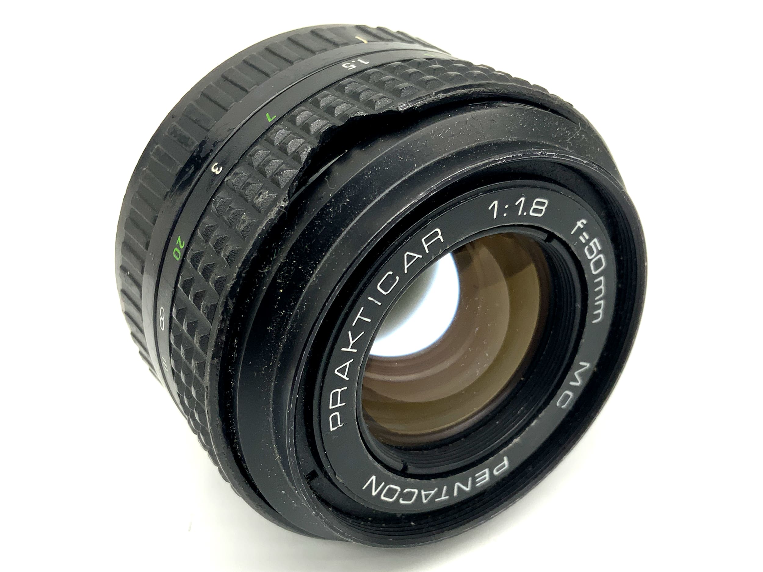 Pentacon Prakticar MC 50mm 1:1.8 Objektiv Festbrennweite (Praktica B)