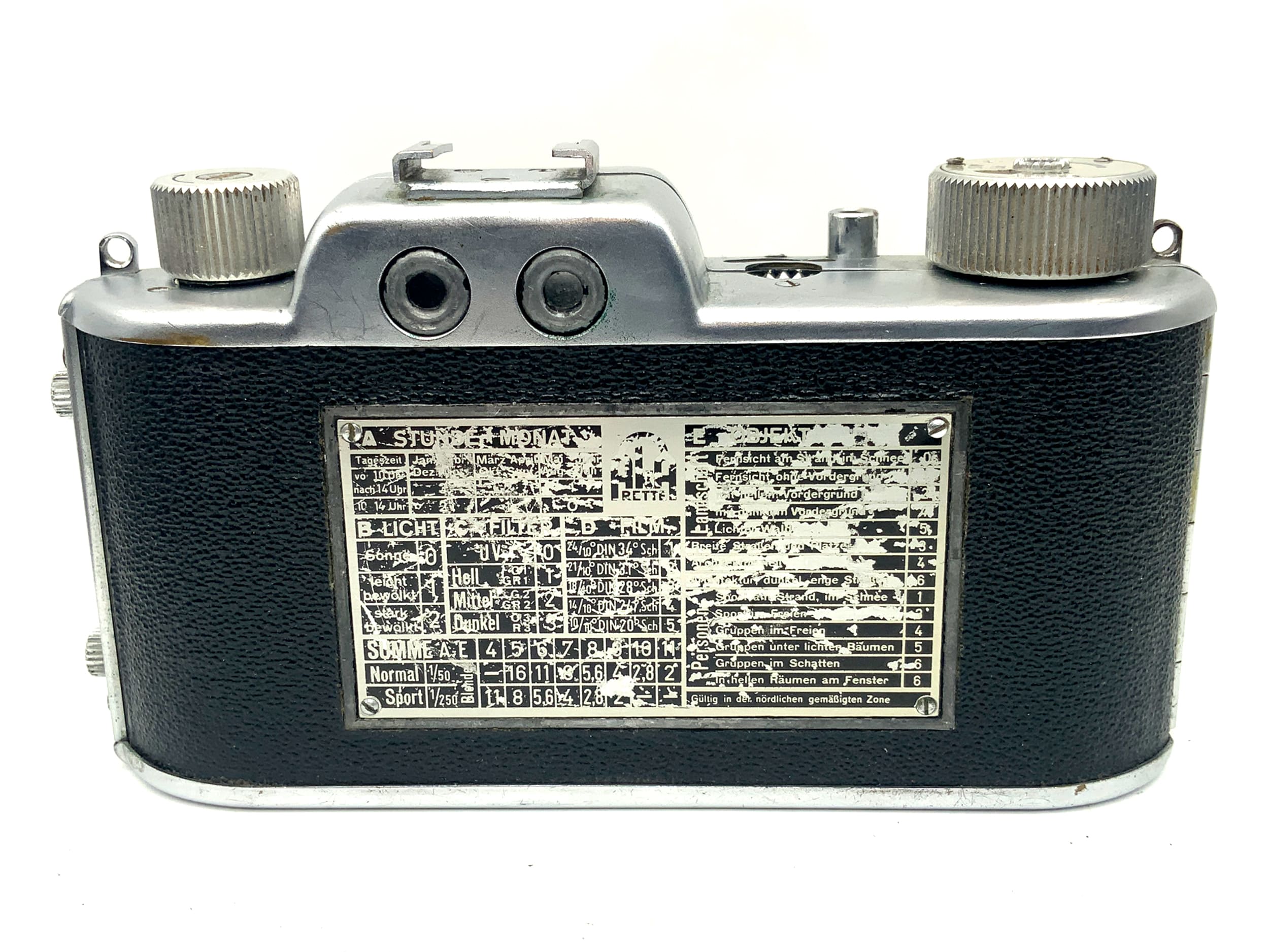 AkA Akarette viewfinder camera with compact camera analog camera