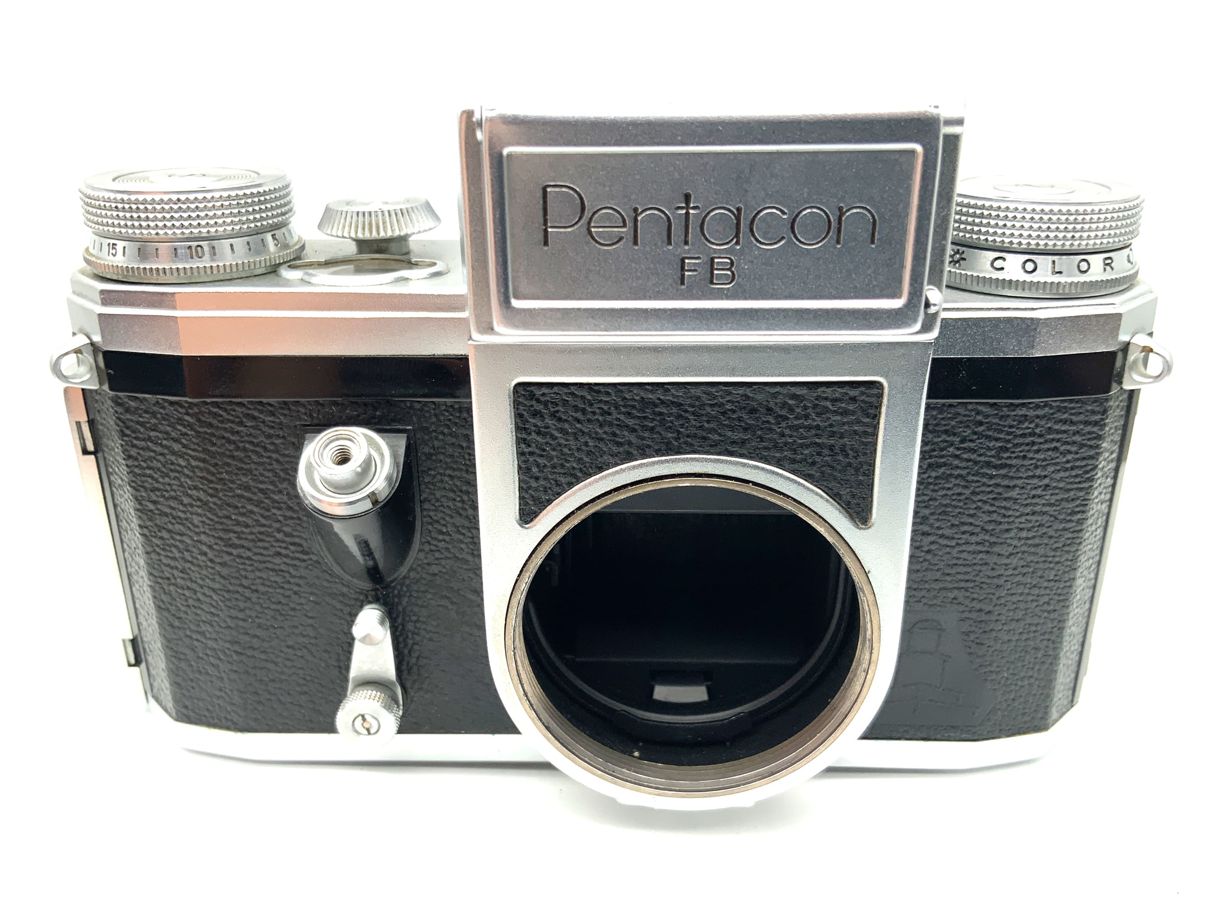 Penacon Pentacon FB SLR 35mm analog SLR camera body (M42) !Light meter defective!