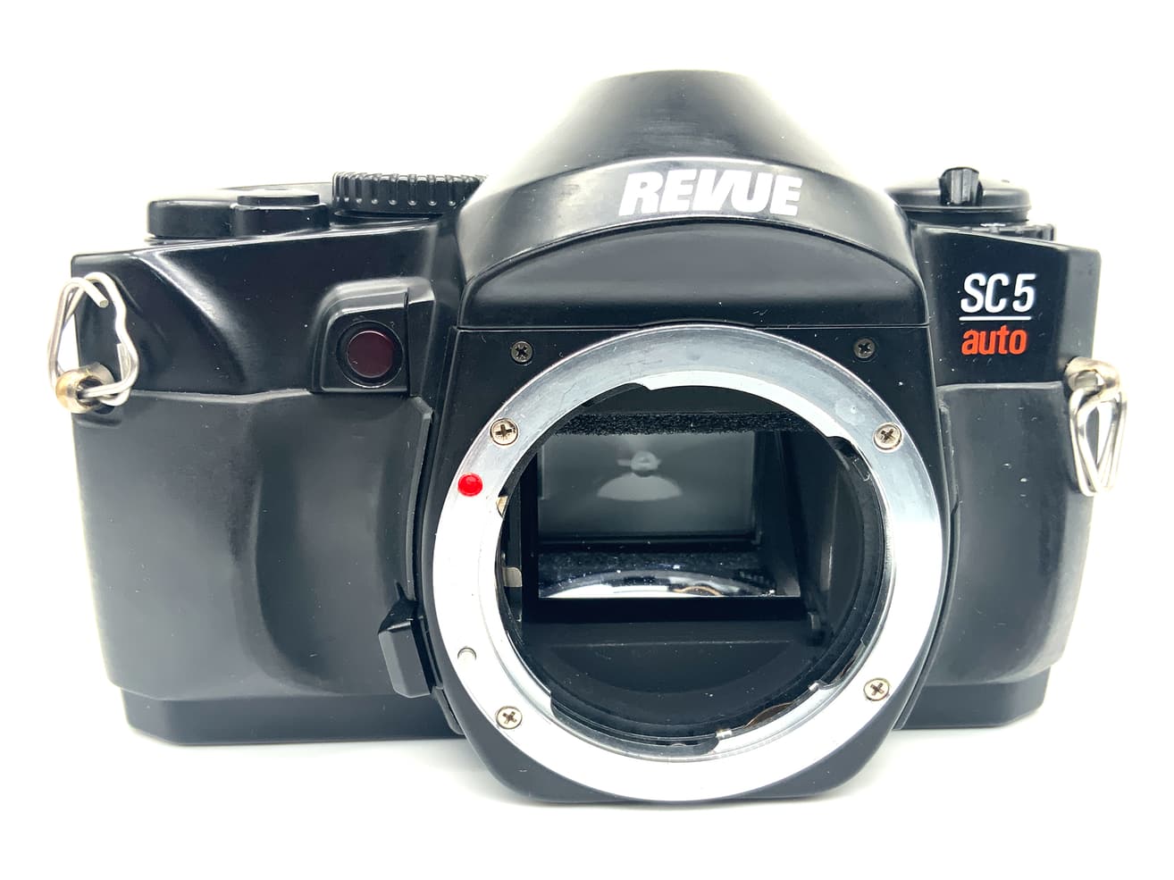 Revue SC 5 auto SLR 35mm Spiegelreflexkamera analog Body Gehäuse (Pentax K)