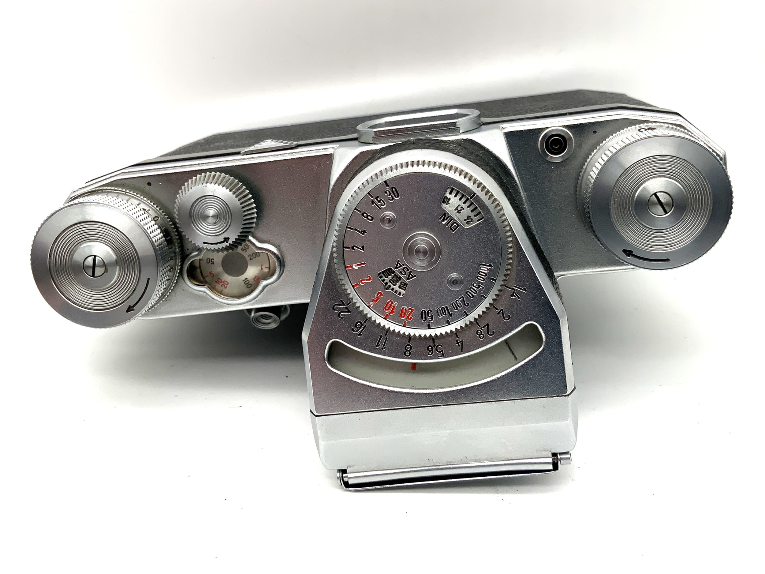 Penacon Pentacon FB SLR 35mm analog SLR camera body (M42) !Light meter defective!