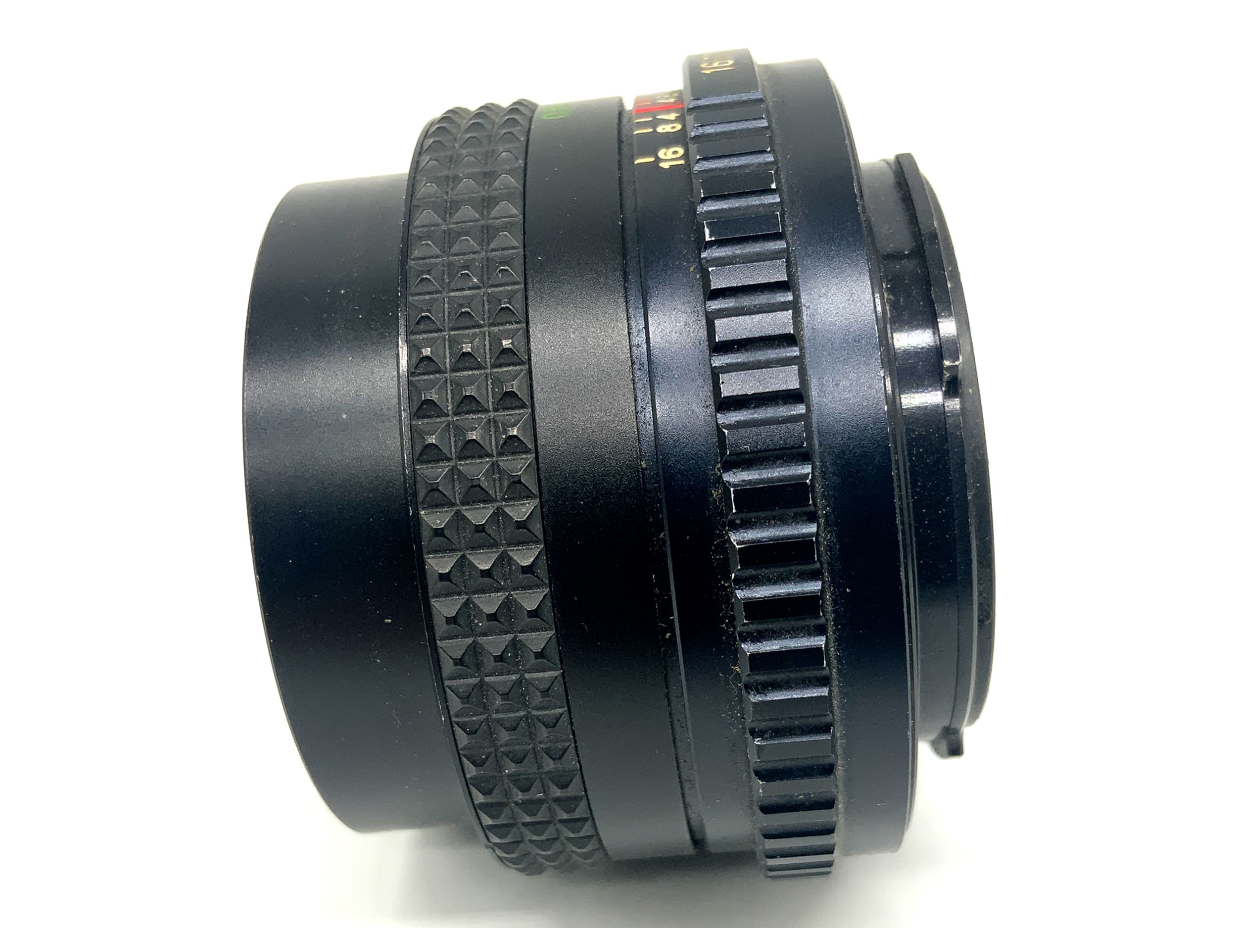 Vivitar Auto 50mm 1:1.8 Objektiv Festbrennweite (Pentax K) Text lesen!