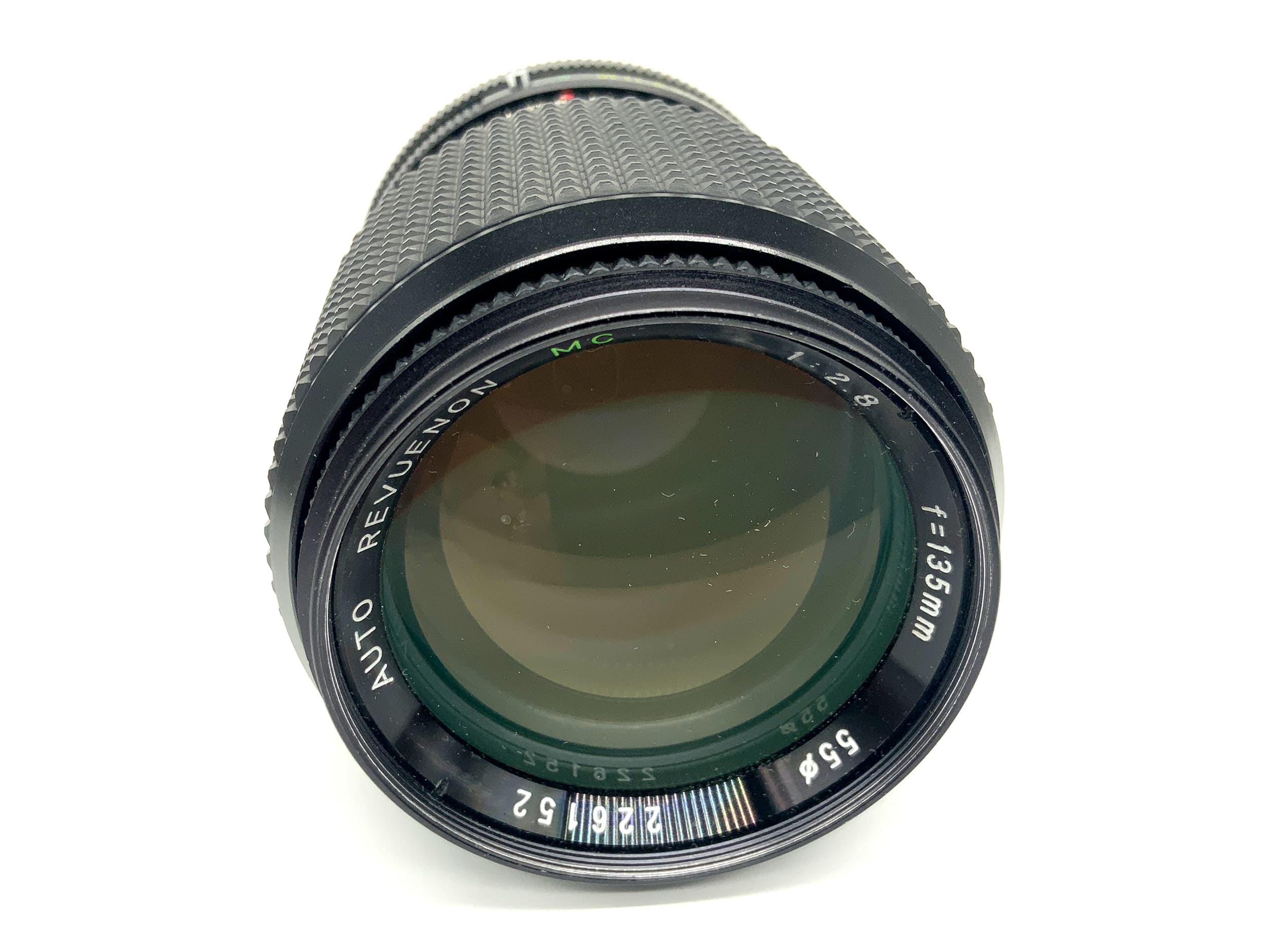 Revue Auto Revuenon MC 135mm 1:2.8 Objektiv Festbrennweite (Canon FD) Pilz!