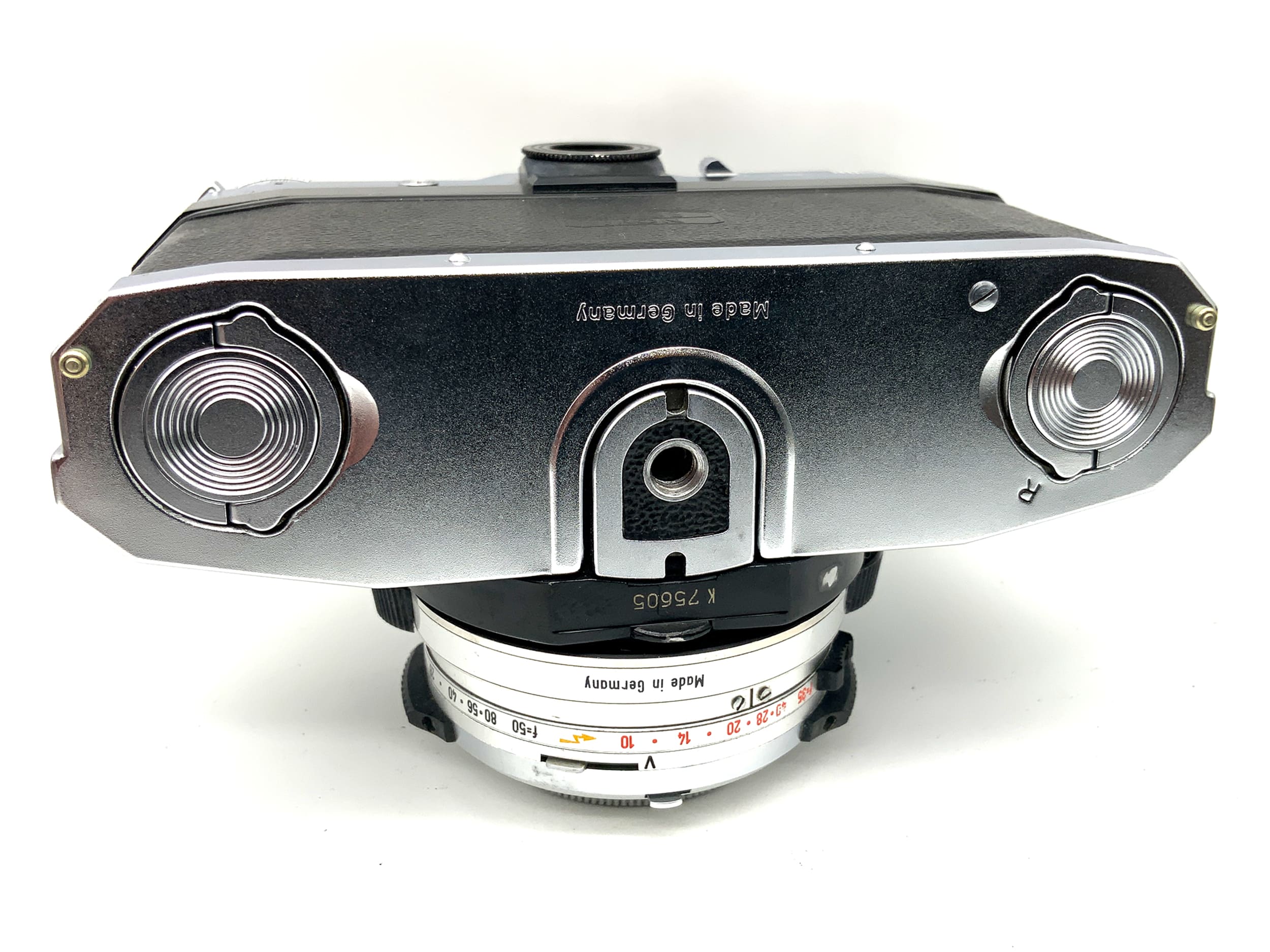 Zeiss Ikon Contaflex SLR Tessar 2.8/50 Synchro-Compur-X 35mm Body !Beli defective!