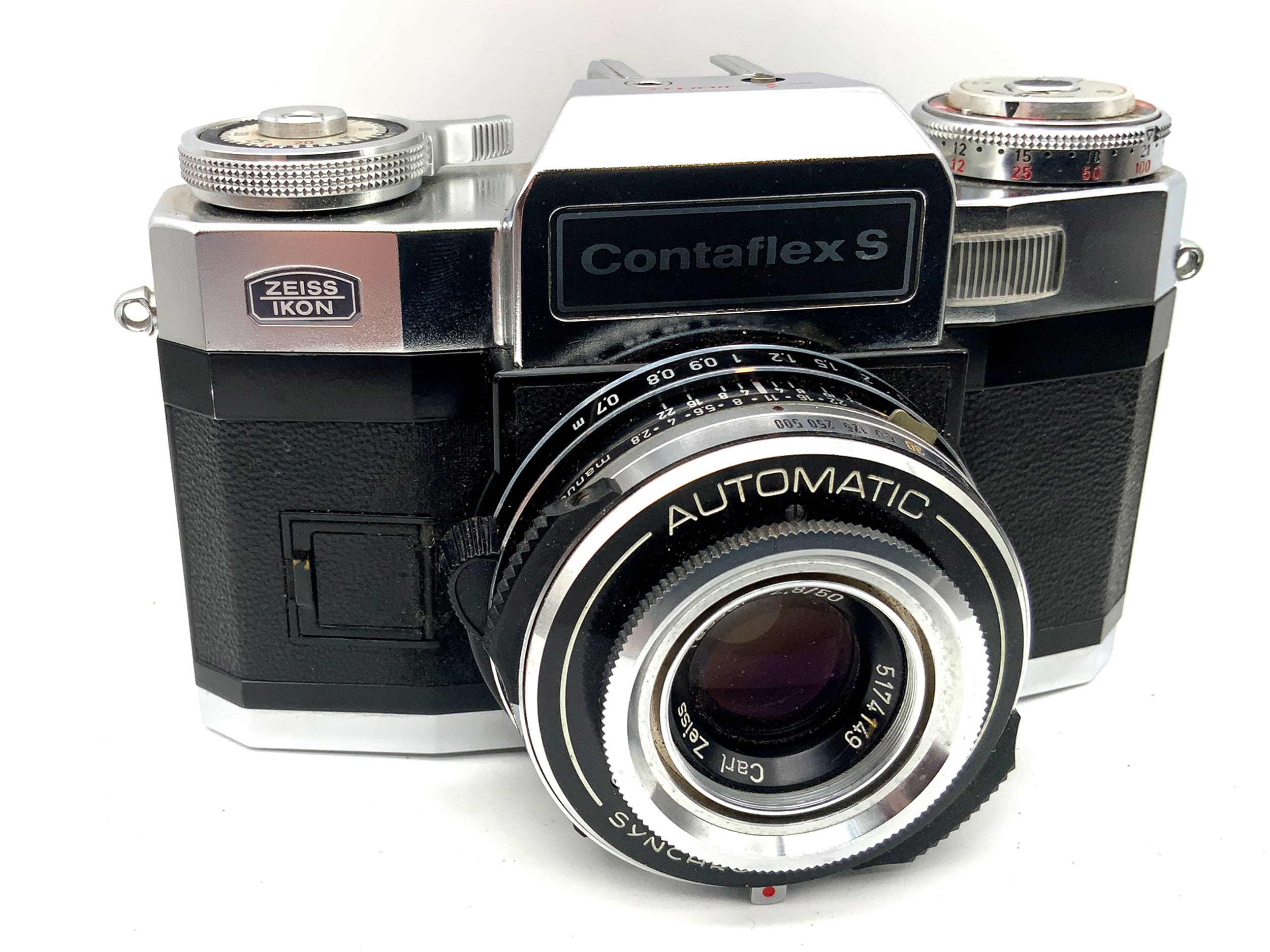 Zeiss Ikon Contaflex S SLR Tessar2.8/50 Synchro-Compur-X 35mm !Beli defective!