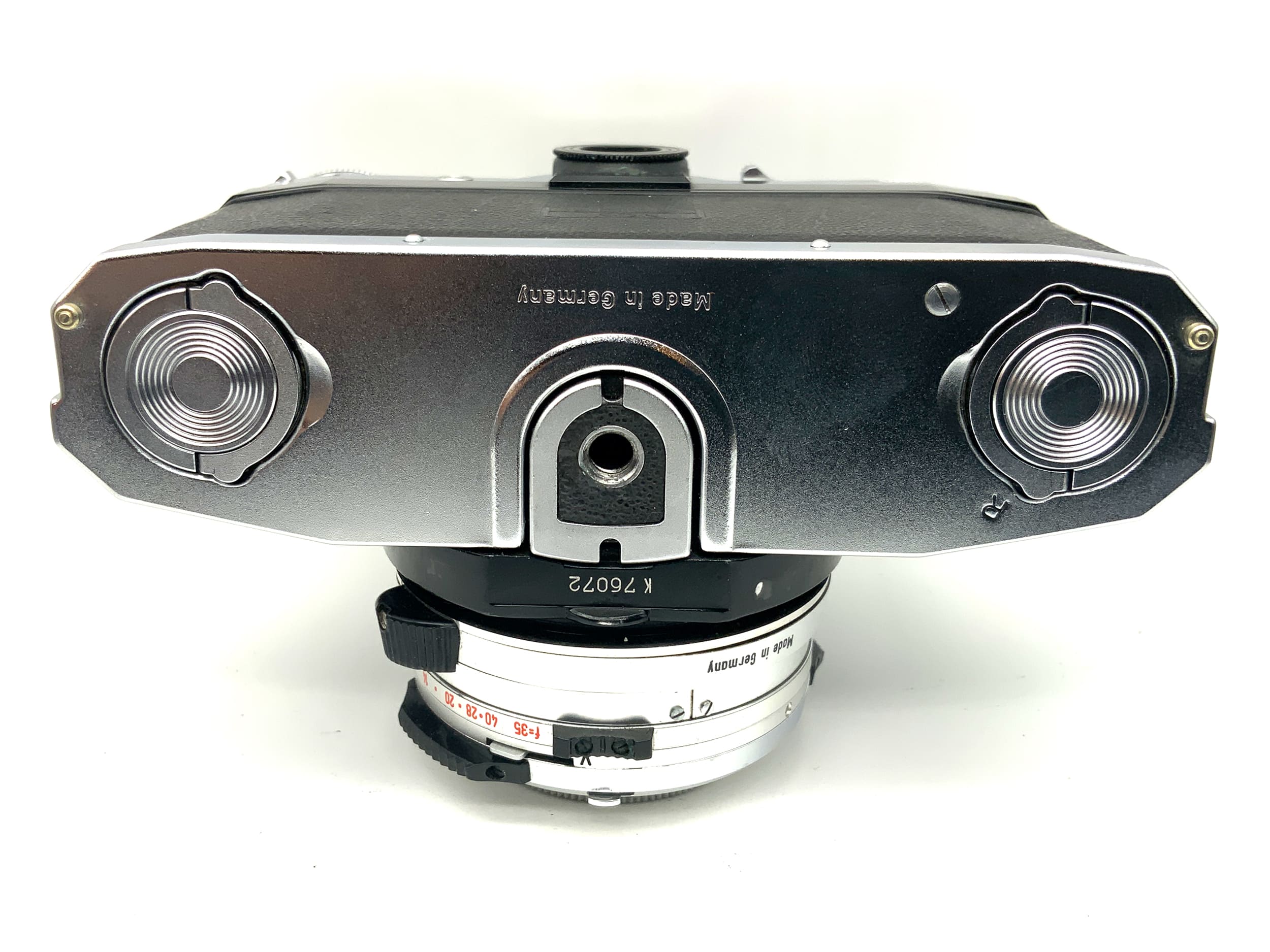 Zeiss Ikon Contaflex SLR with Tessar 2.8/50 Synchro-Compur-X 35mm SLR analog body