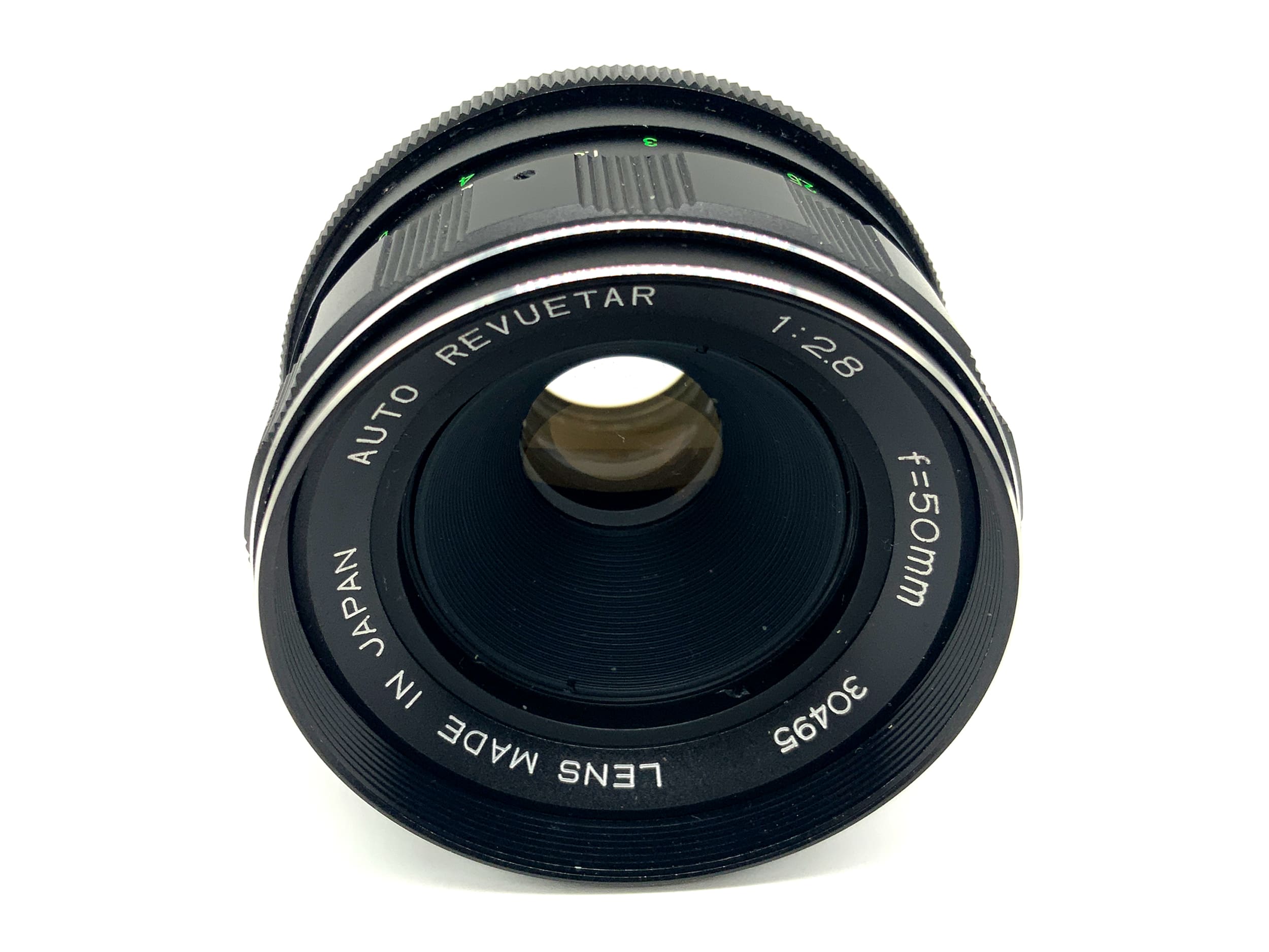 Revue Auto Revuetar 50mm 1:2.8 Objektiv Festbrennweite (M42)