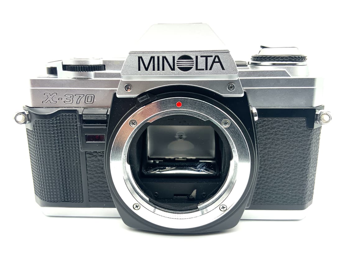Minolta X-370 SLR 35mm Spiegelreflexkamera analog Body Gehäuse (Minolta MD)