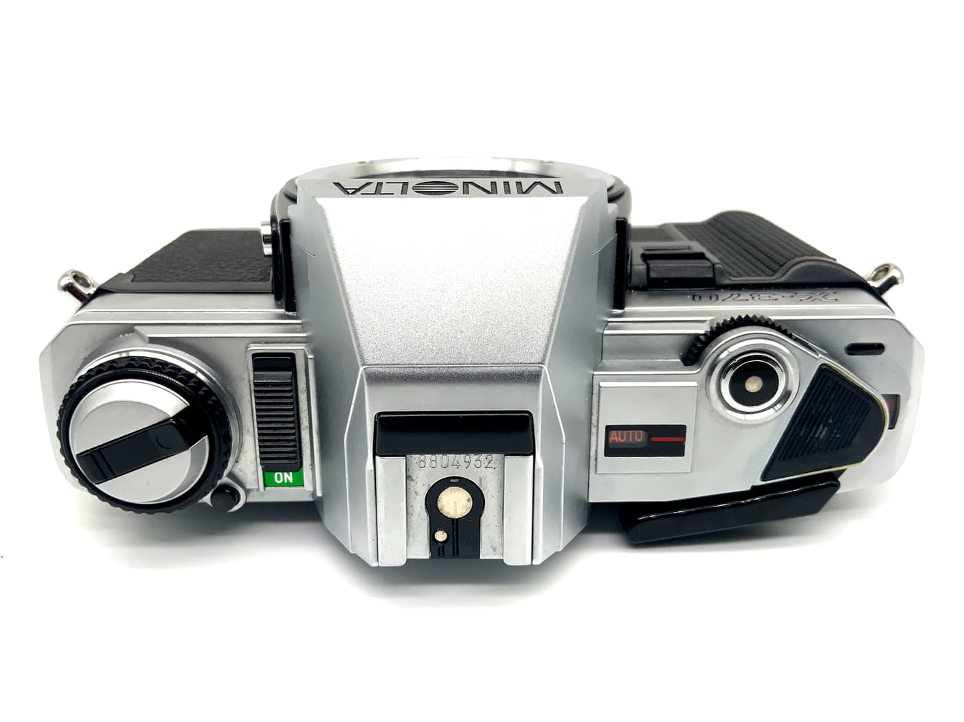 Minolta X-370 SLR 35mm Spiegelreflexkamera analog Body Gehäuse (Minolta MD)
