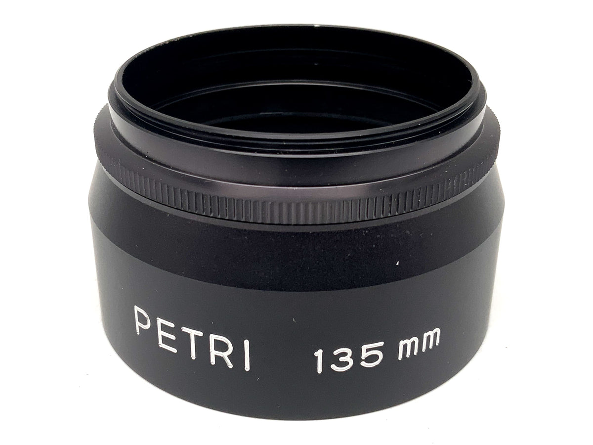 Petri 135mm lens hood F3.5 telephoto lens hood