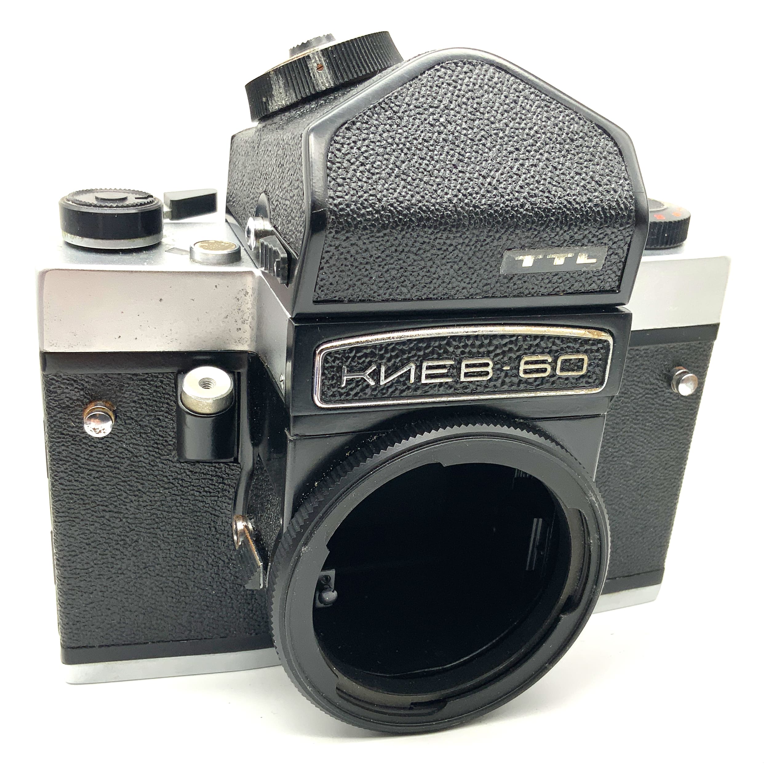 KMZ Kiev-60 TTL SLR with Pentacon Six 35mm SLR analog body