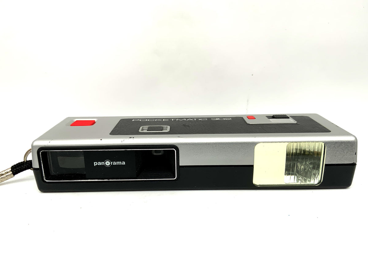 Panorama Pocketmatic 302 miniature camera with subminiature camera