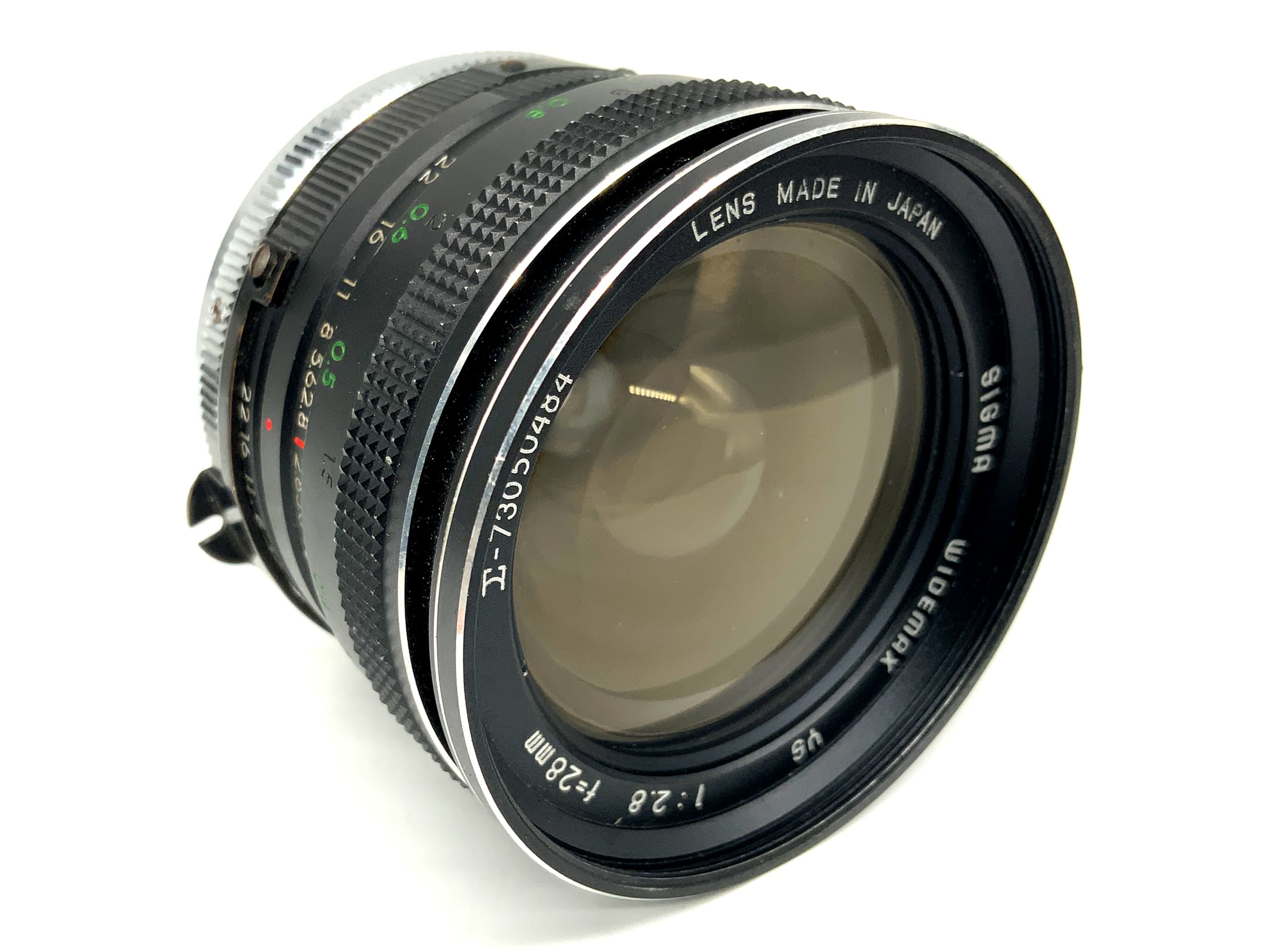 Sigma Widemax YS 28mm 1:2.8 Objektiv Festbrennweite (Nikon F)