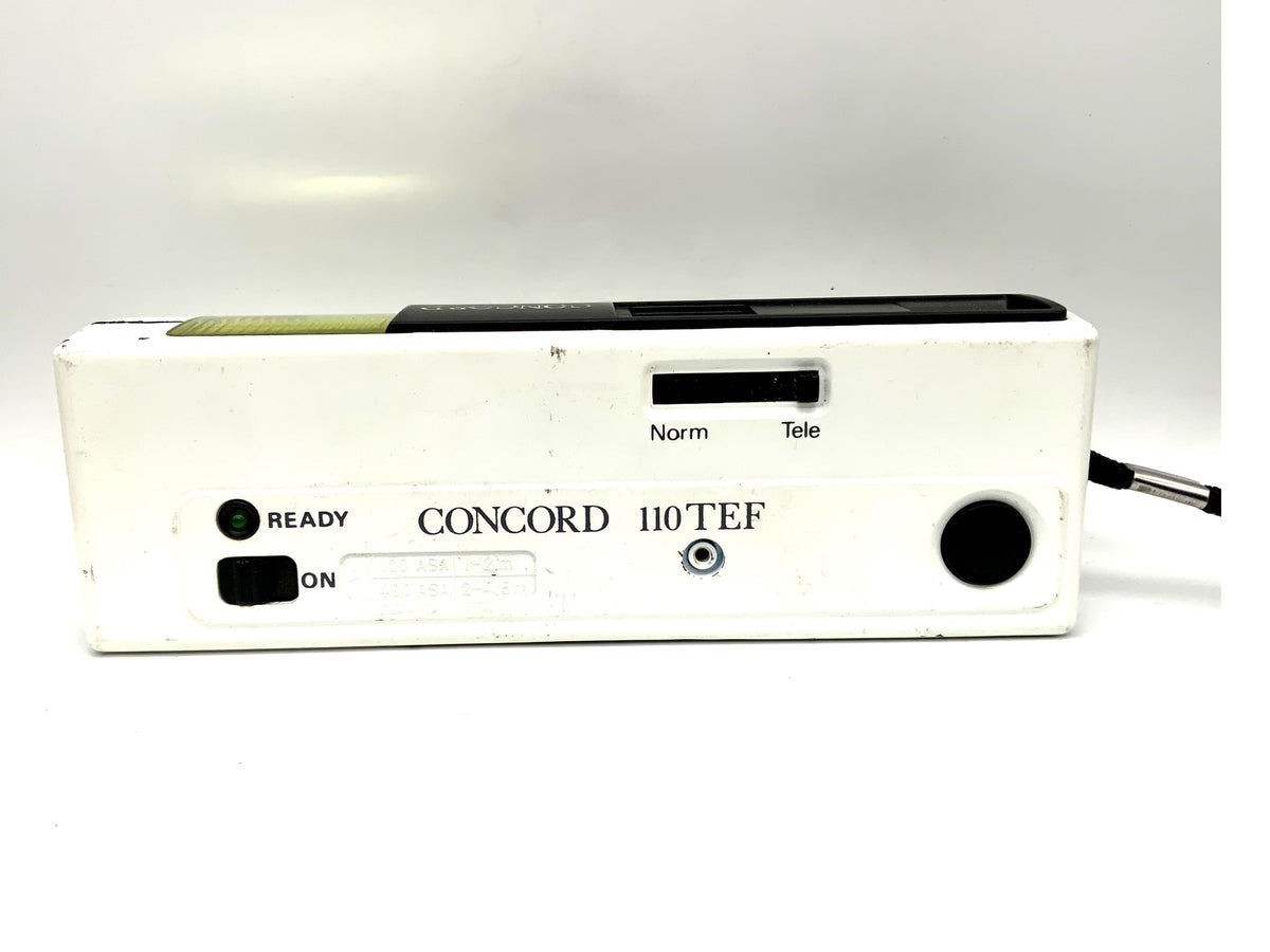 Concord 110 TEF miniature camera with subminiature camera