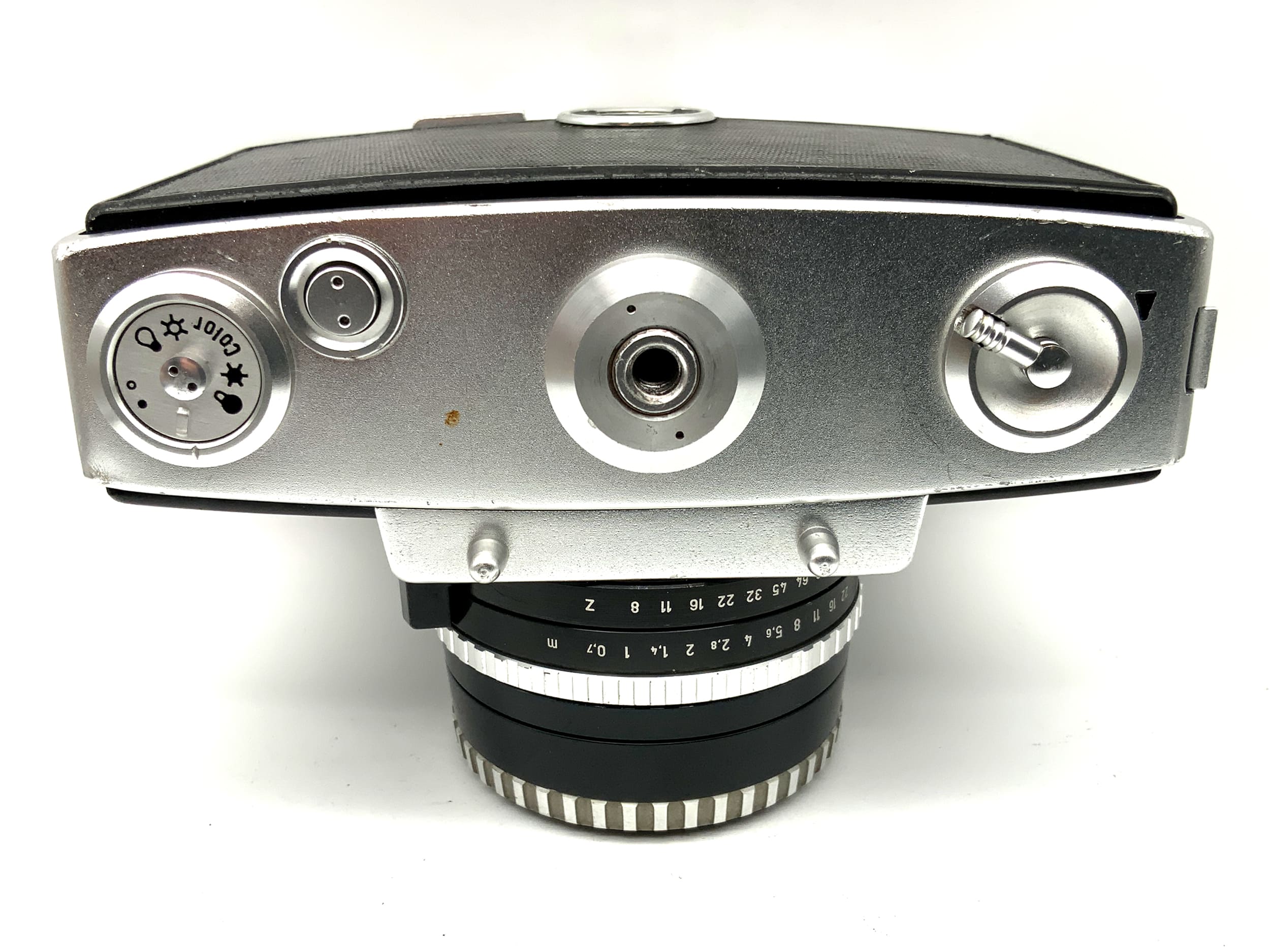 Pentina E SLR with Tessar 1:2.8/50 35mm SLR camera analog body