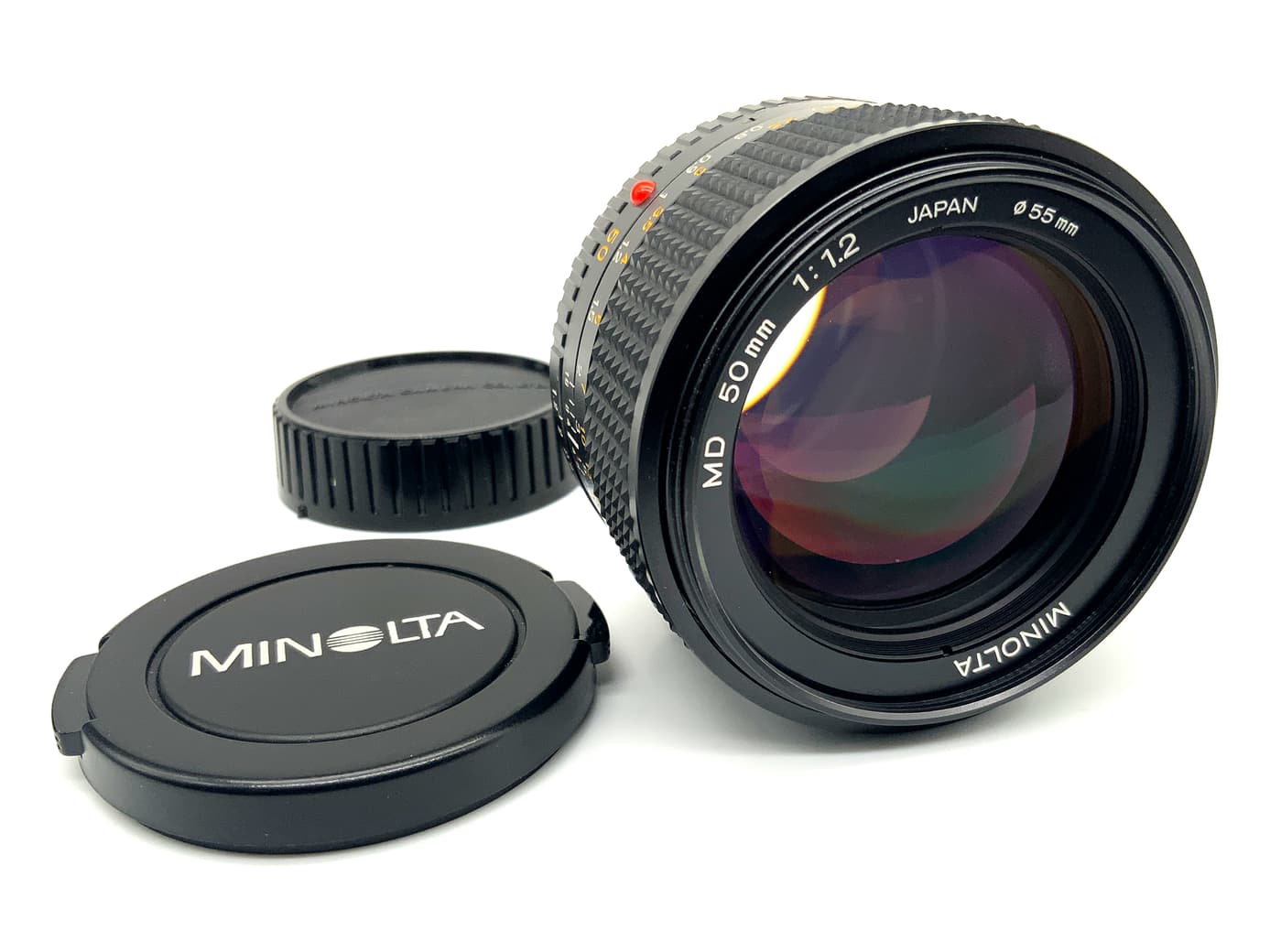 Minolta MD 50mm 1:1.2 Objektiv Festbrennweite (Minolta MD)