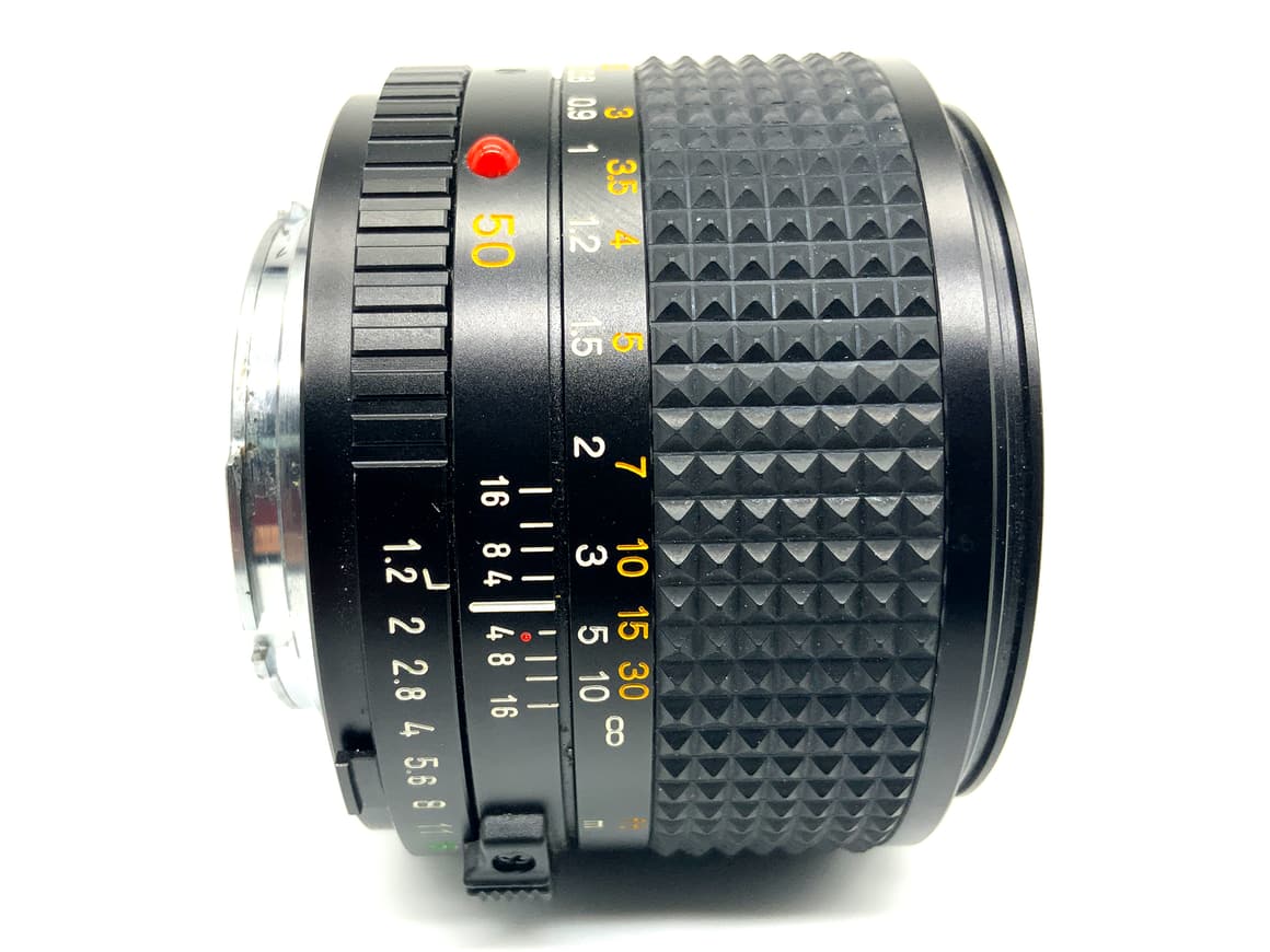 Minolta MD 50mm 1:1.2 Objektiv Festbrennweite (Minolta MD)