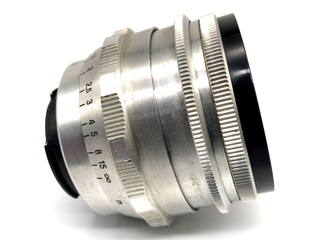 Carl Zeiss Jena Biotar red T 58mm 1:2 Objektiv Festbrennweite (Exa)