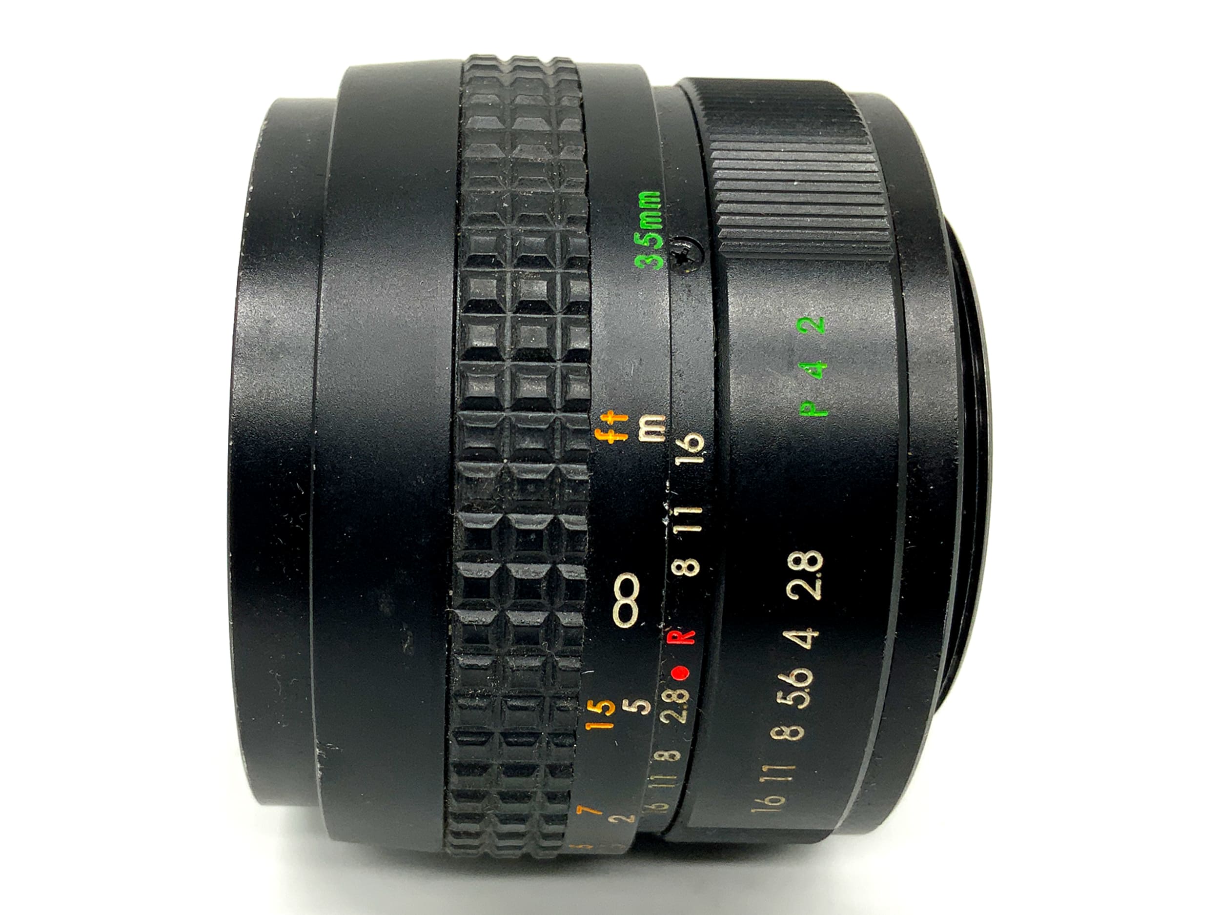 Danubia Auto 35mm 1:2.8 Objektiv Festbrennweite (M42) Nebel!