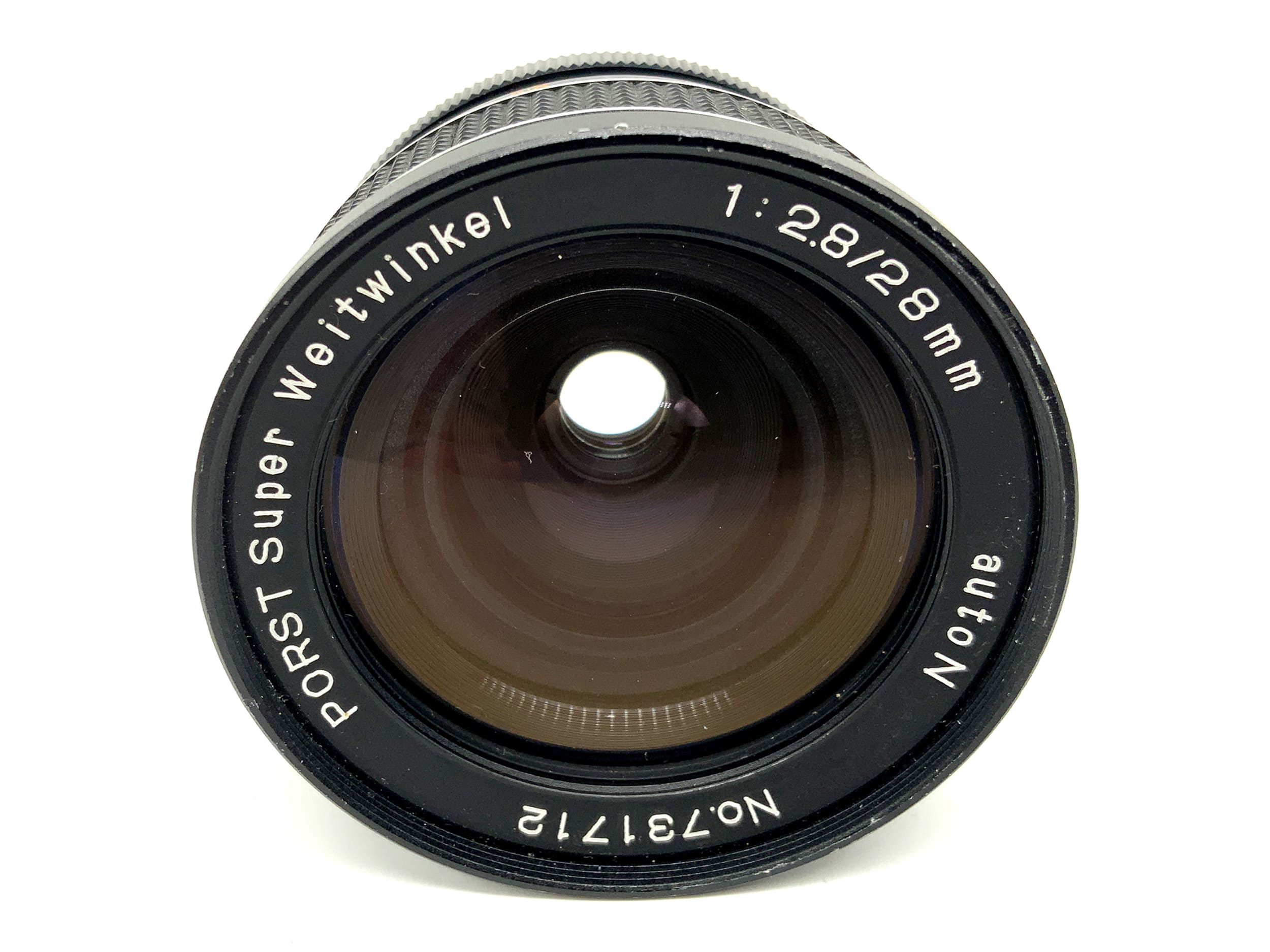 Porst auto N Super Weitwinkel 28mm 1:2.8 Objektiv Festbrennweite (M42) Nebel!