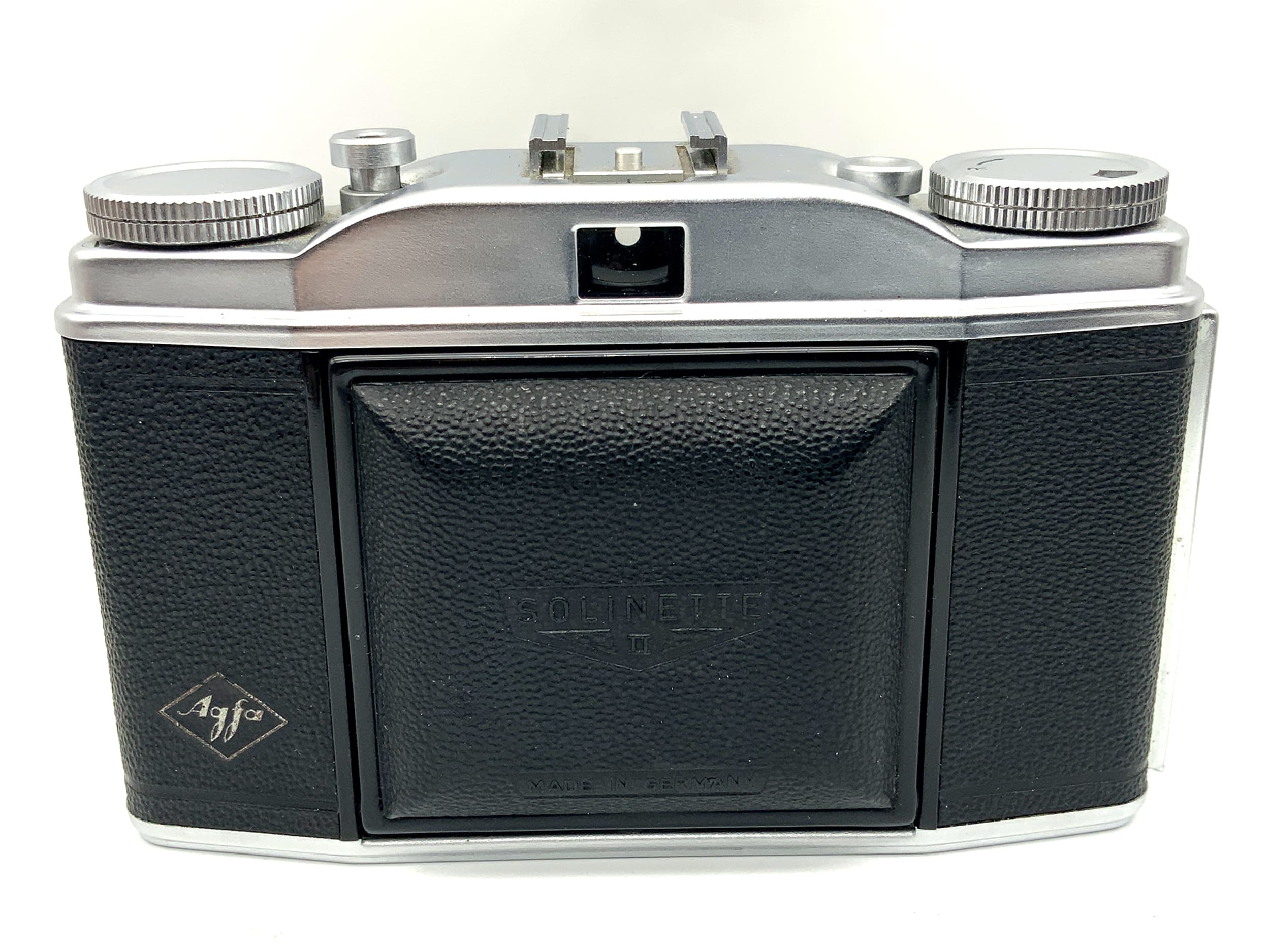 Agfa Solinette II folding camera with Solinar 1:3.5 50mm Prontor SVS analog camera