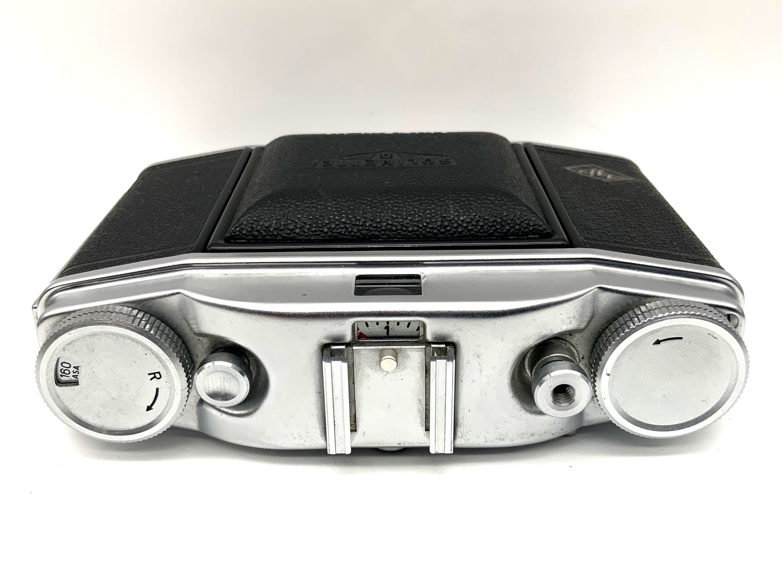 Agfa Solinette II folding camera with Solinar 1:3.5 50mm Prontor SVS analog camera