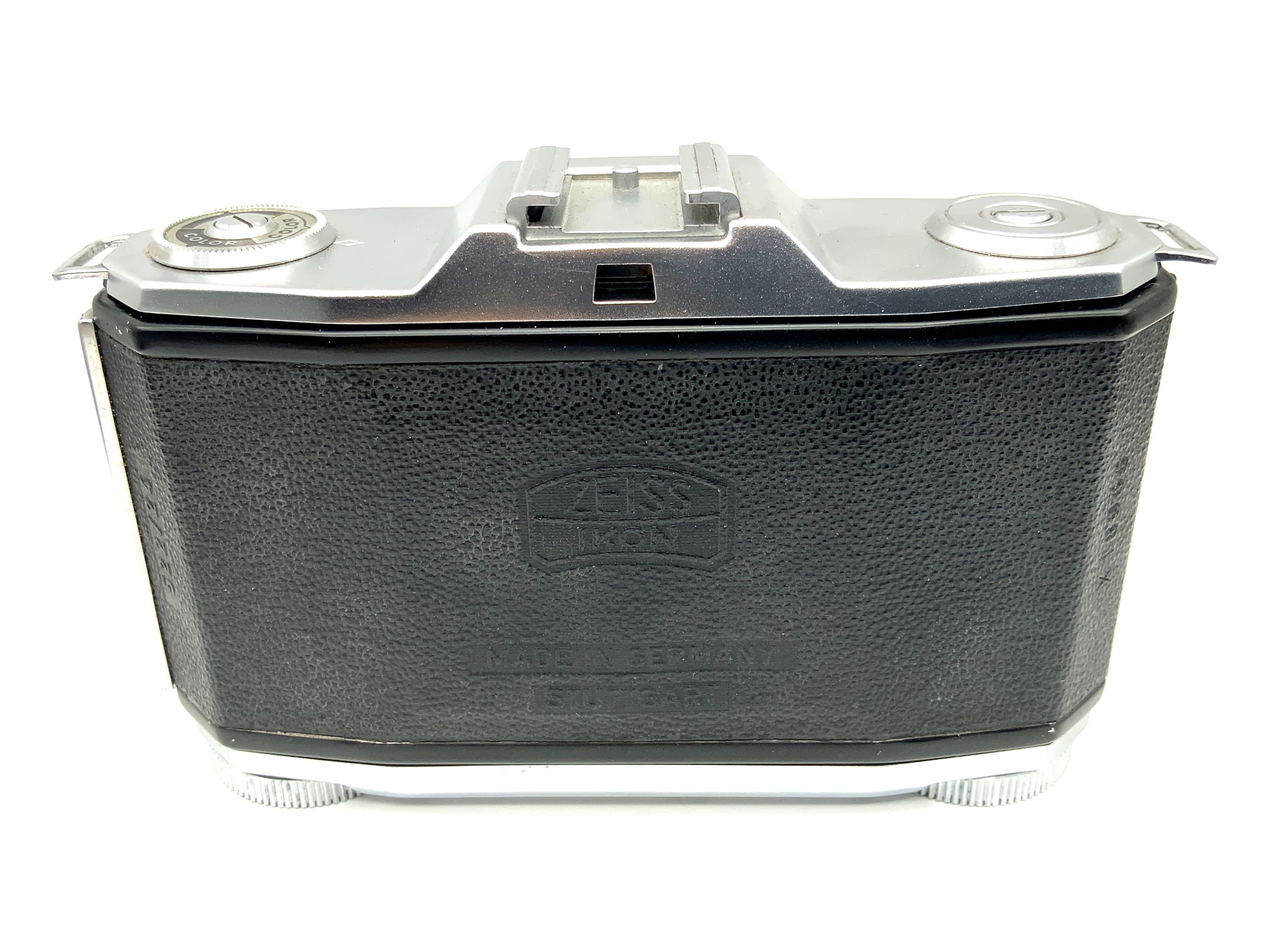 Zeiss Ikon Ikonta 522/24 folding camera with Tessar 1:2.8 45mm red T Synchro Compur