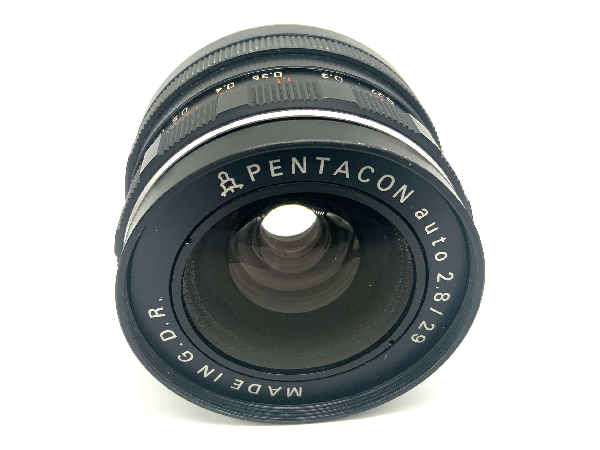 Pentacon Auto 29mm 1:2.8 Objektiv Festbrennweite (M42) Pilz!